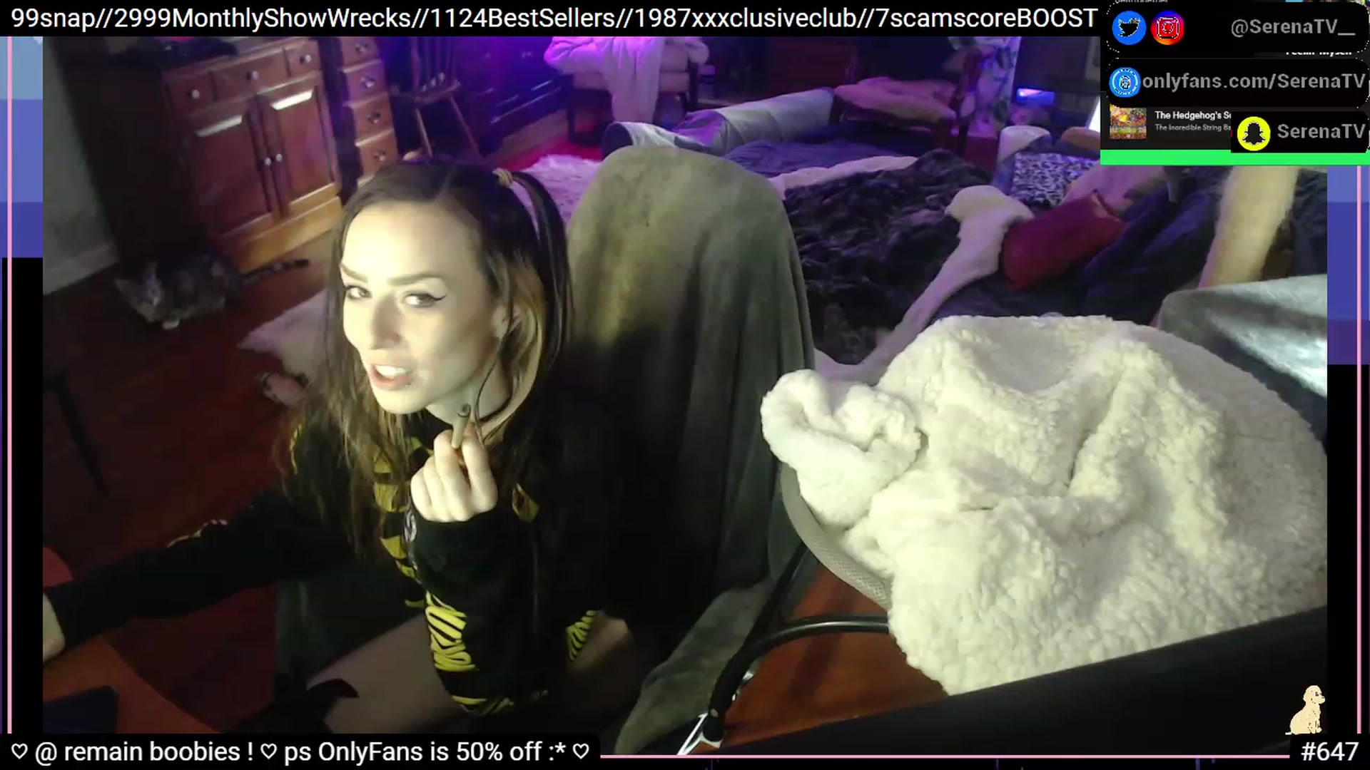 Gallery image thumbnail from serenatv's myfreecams stream on, 12/29/2022, 21:13 image 9 of 20