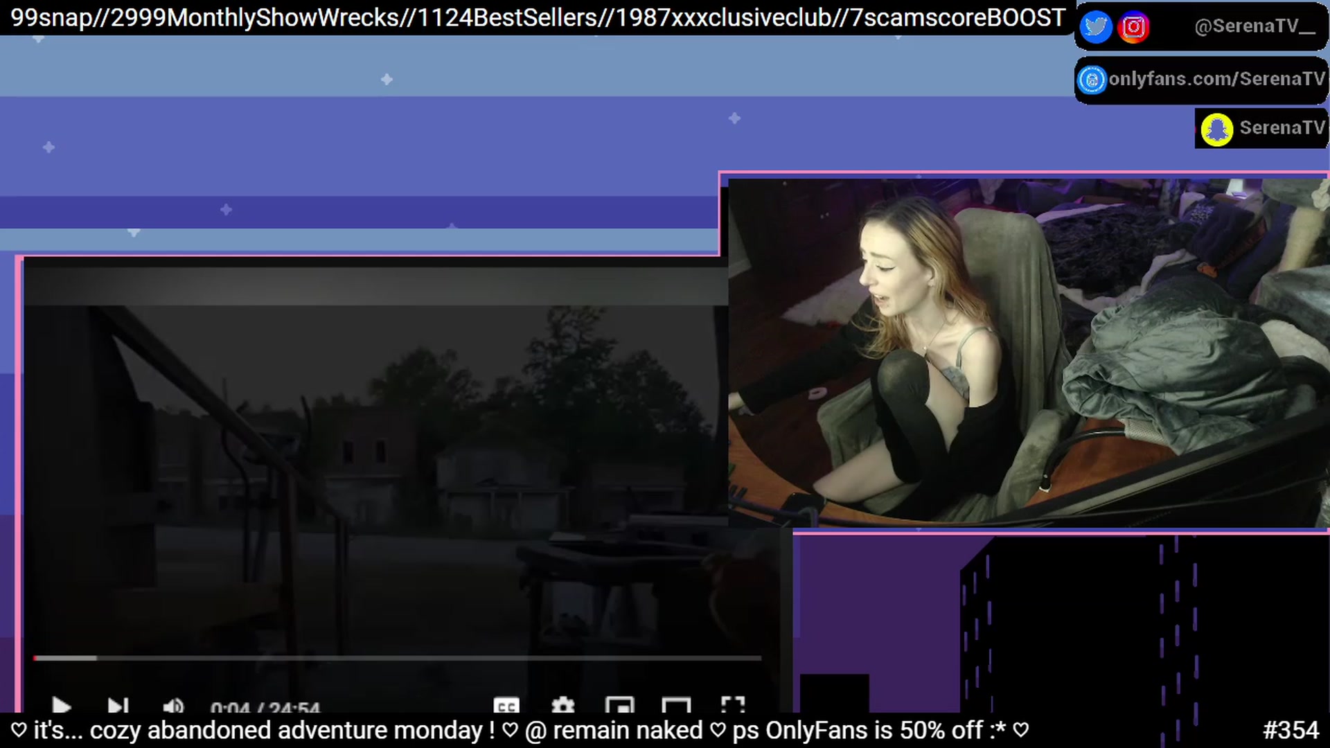 Gallery image thumbnail from serenatv's myfreecams stream on, 01/02/2023, 21:52 image 10 of 20