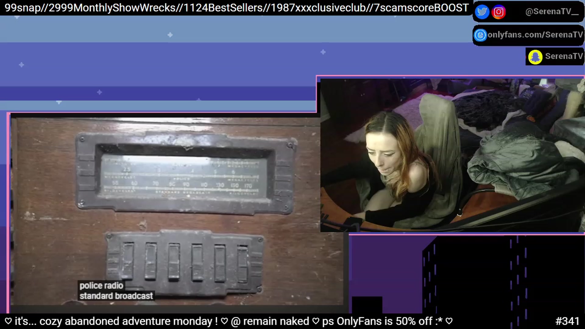 Gallery image thumbnail from serenatv's myfreecams stream on, 01/02/2023, 21:52 image 12 of 20