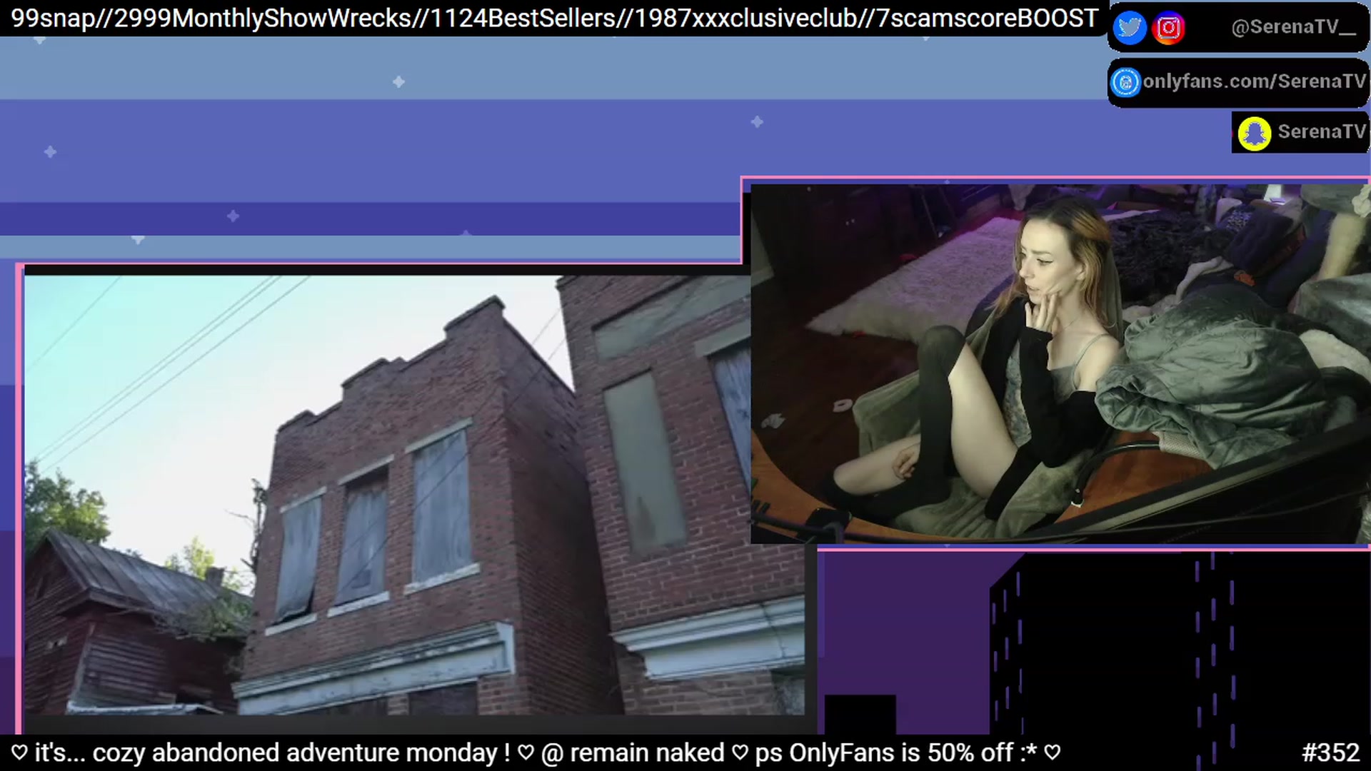 Gallery image thumbnail from serenatv's myfreecams stream on, 01/02/2023, 21:52 image 11 of 20