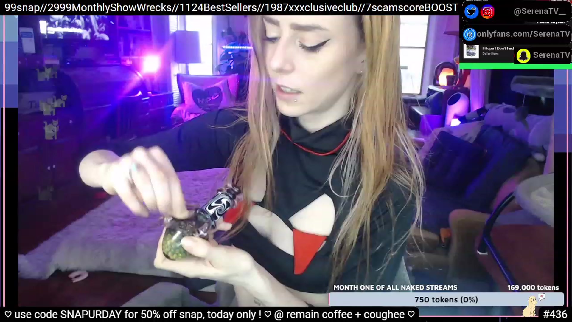 Gallery image thumbnail from serenatv's myfreecams stream on, 01/07/2023, 21:15 image 10 of 20