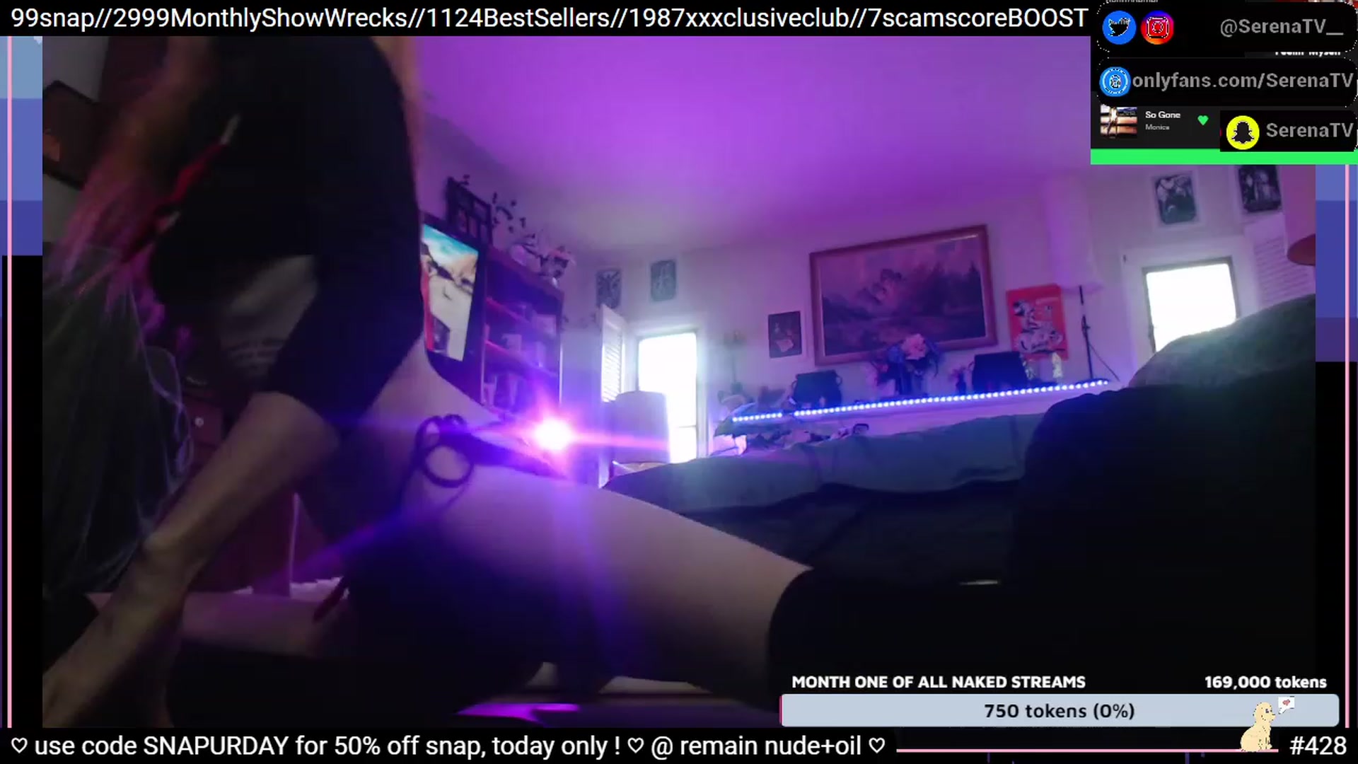 Gallery image thumbnail from serenatv's myfreecams stream on, 01/07/2023, 21:15 image 17 of 20