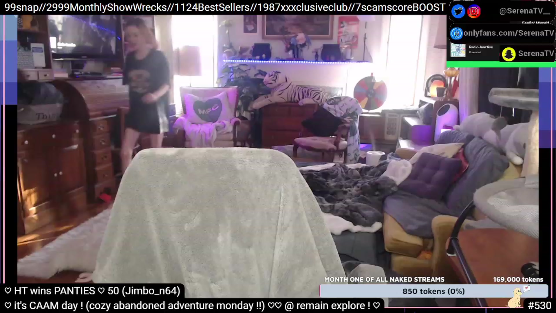 Gallery image thumbnail from serenatv's myfreecams stream on, 01/09/2023, 22:18 image 4 of 20