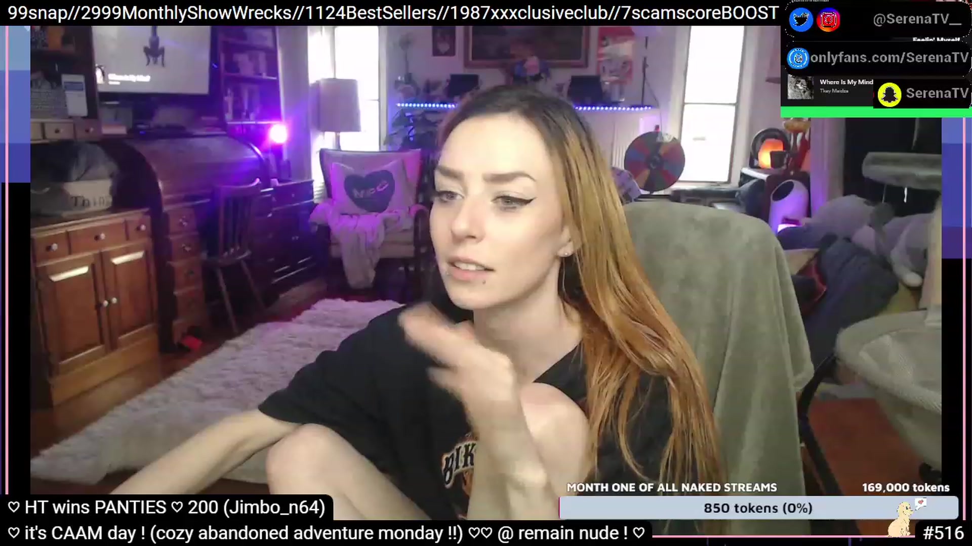 Gallery image thumbnail from serenatv's myfreecams stream on, 01/09/2023, 22:18 image 7 of 20