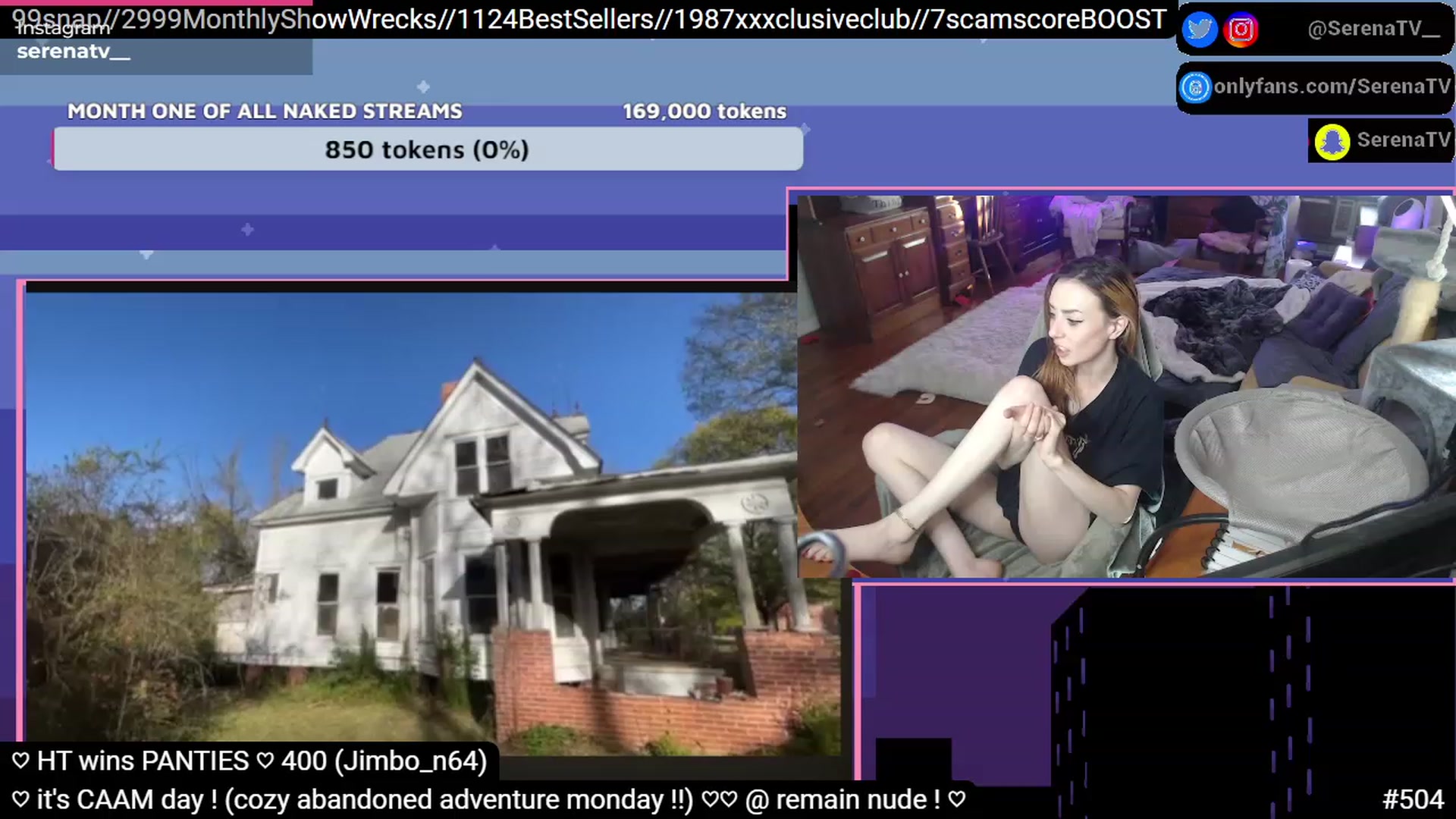 Gallery image thumbnail from serenatv's myfreecams stream on, 01/09/2023, 22:18 image 13 of 20