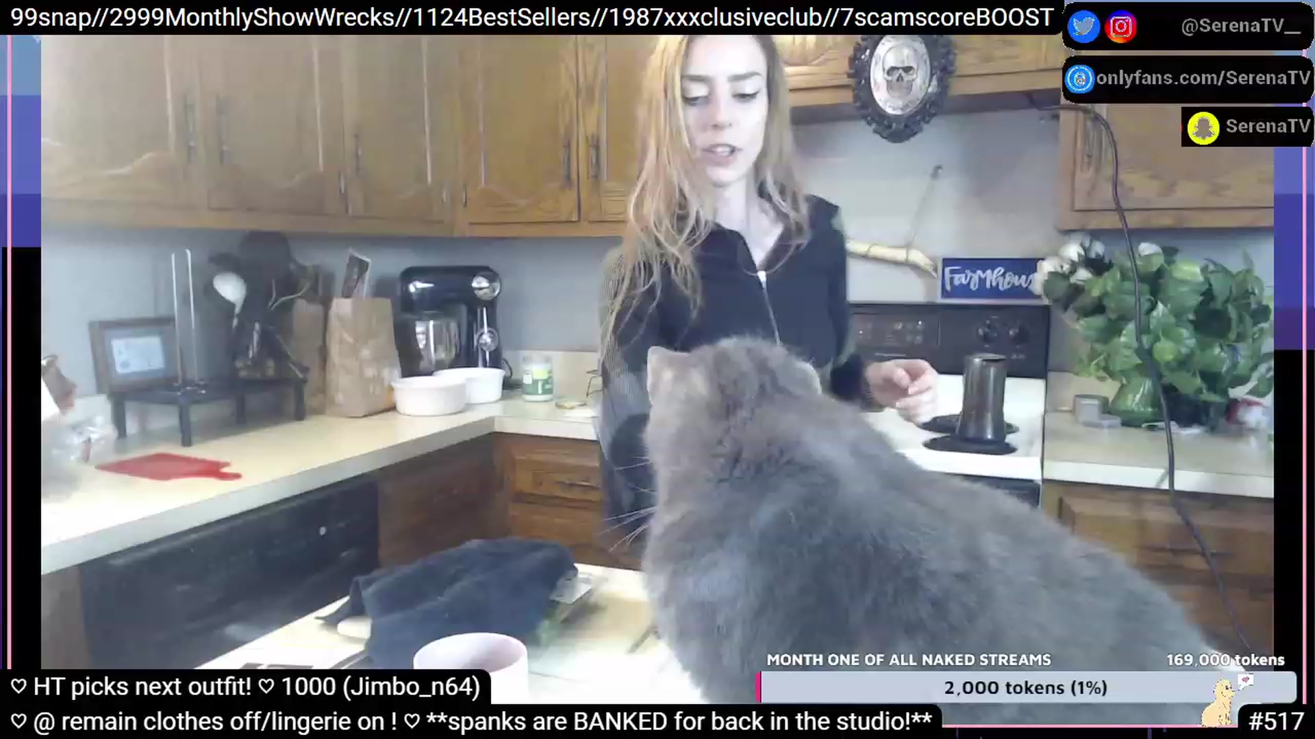 Gallery image thumbnail from serenatv's myfreecams stream on, 01/12/2023, 22:47 image 9 of 20