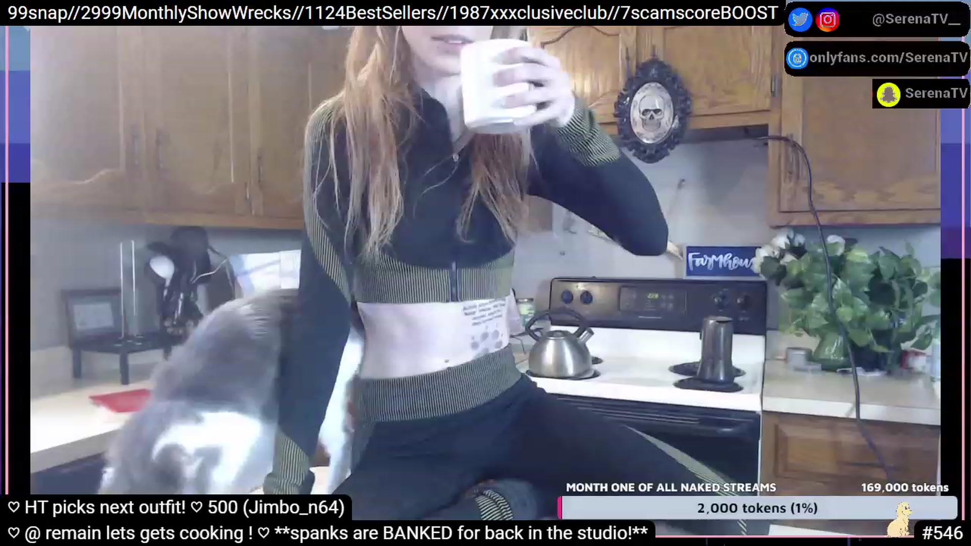 Gallery image thumbnail from serenatv's myfreecams stream on, 01/12/2023, 22:47 image 3 of 20