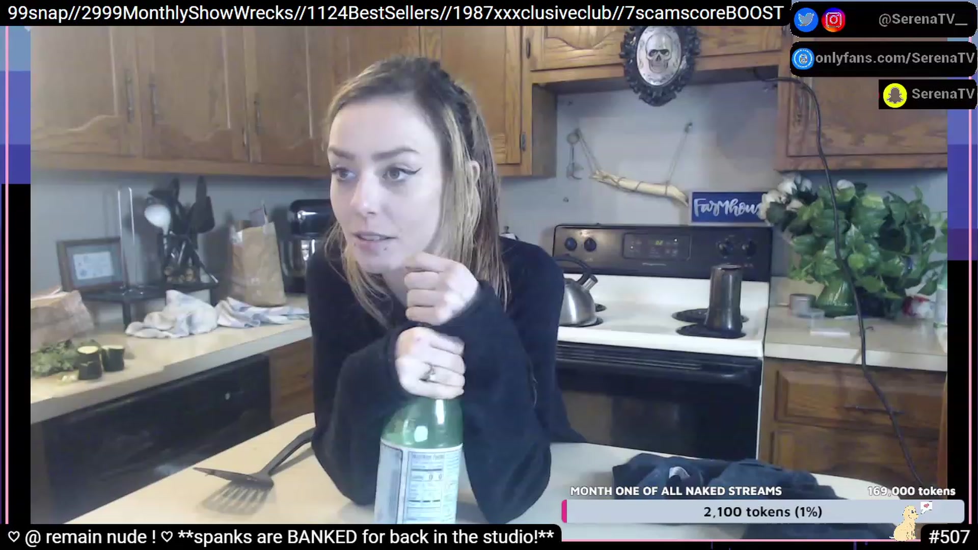 Gallery image thumbnail from serenatv's myfreecams stream on, 01/12/2023, 23:57 image 6 of 20