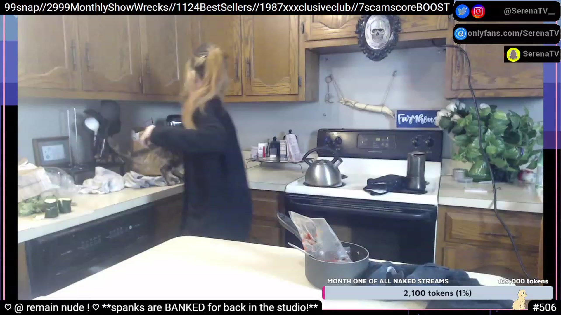 Gallery image thumbnail from serenatv's myfreecams stream on, 01/12/2023, 23:57 image 3 of 20