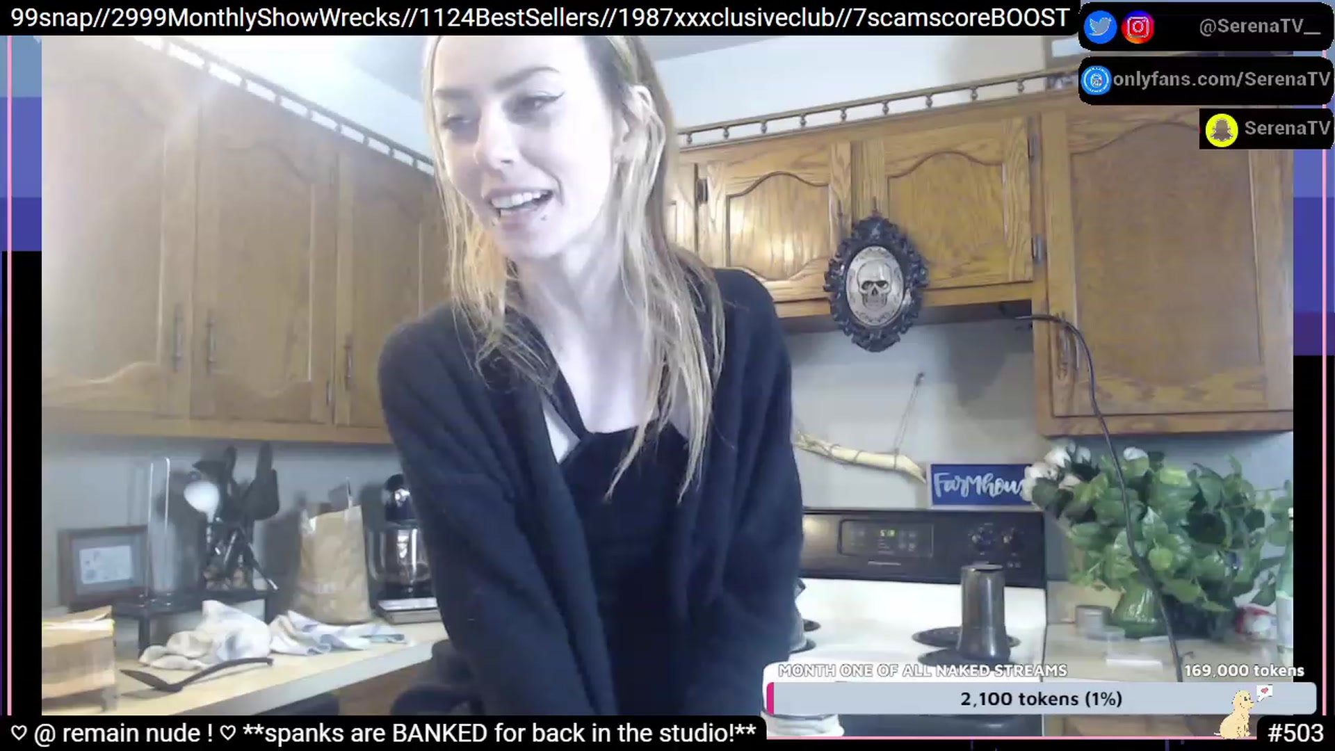 Gallery image thumbnail from serenatv's myfreecams stream on, 01/12/2023, 23:57 image 17 of 20