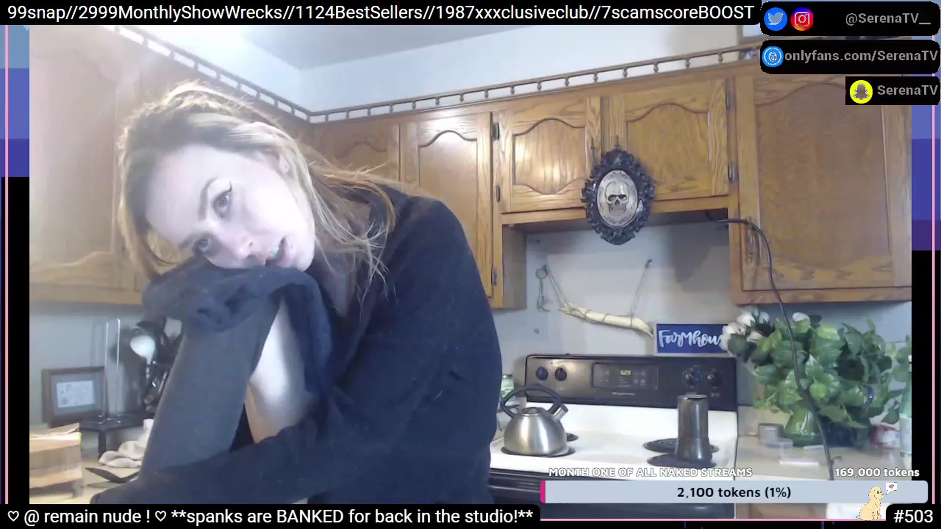 Gallery image thumbnail from serenatv's myfreecams stream on, 01/12/2023, 23:57 image 18 of 20