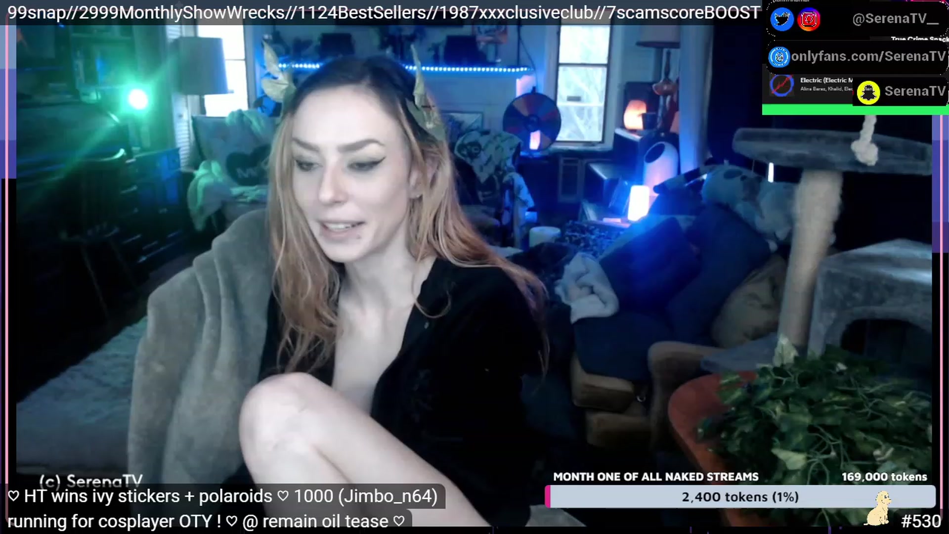 Gallery image thumbnail from serenatv's myfreecams stream on, 01/17/2023, 21:40 image 20 of 20