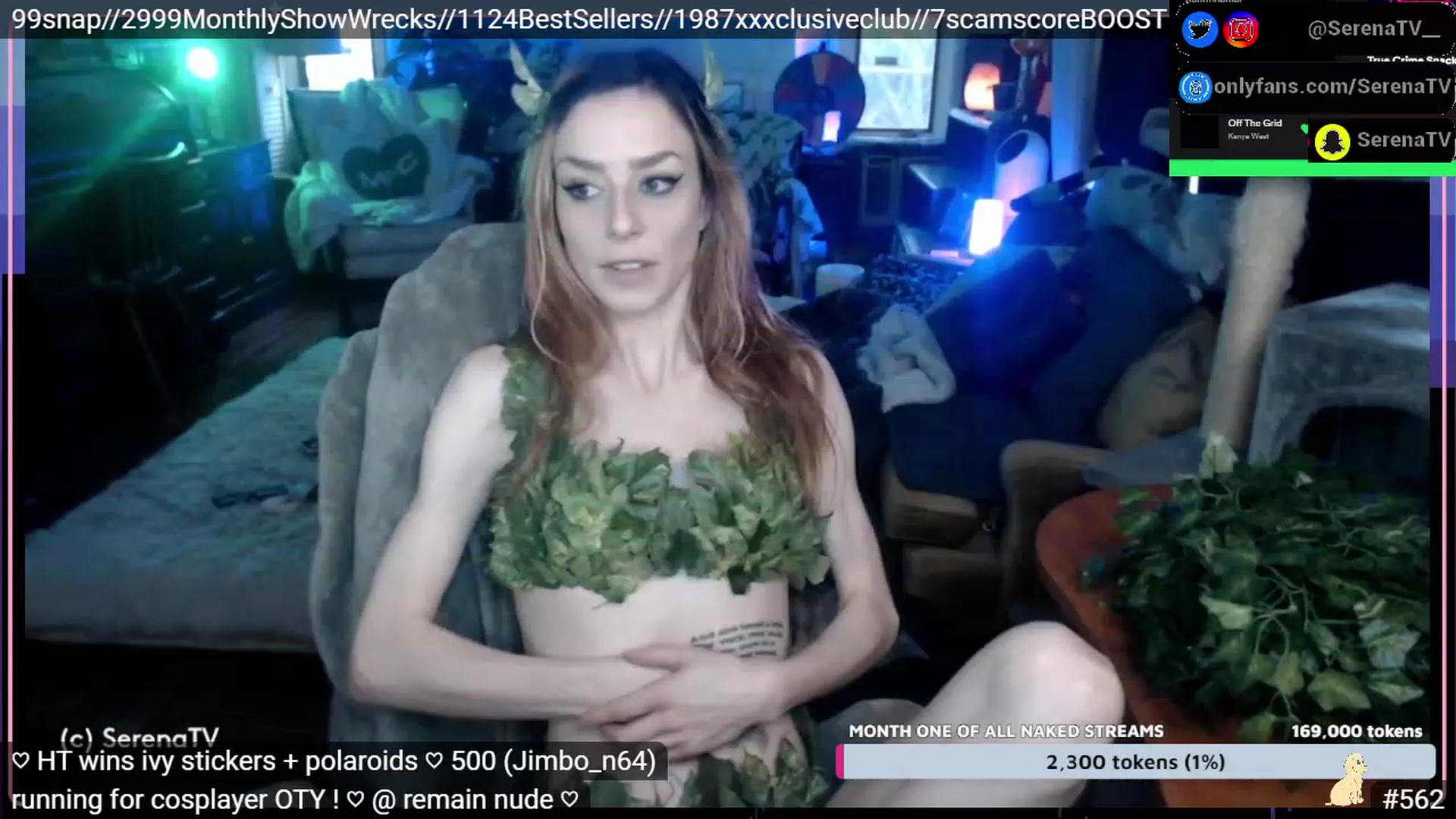 Gallery image thumbnail from serenatv's myfreecams stream on, 01/17/2023, 21:40 image 3 of 20