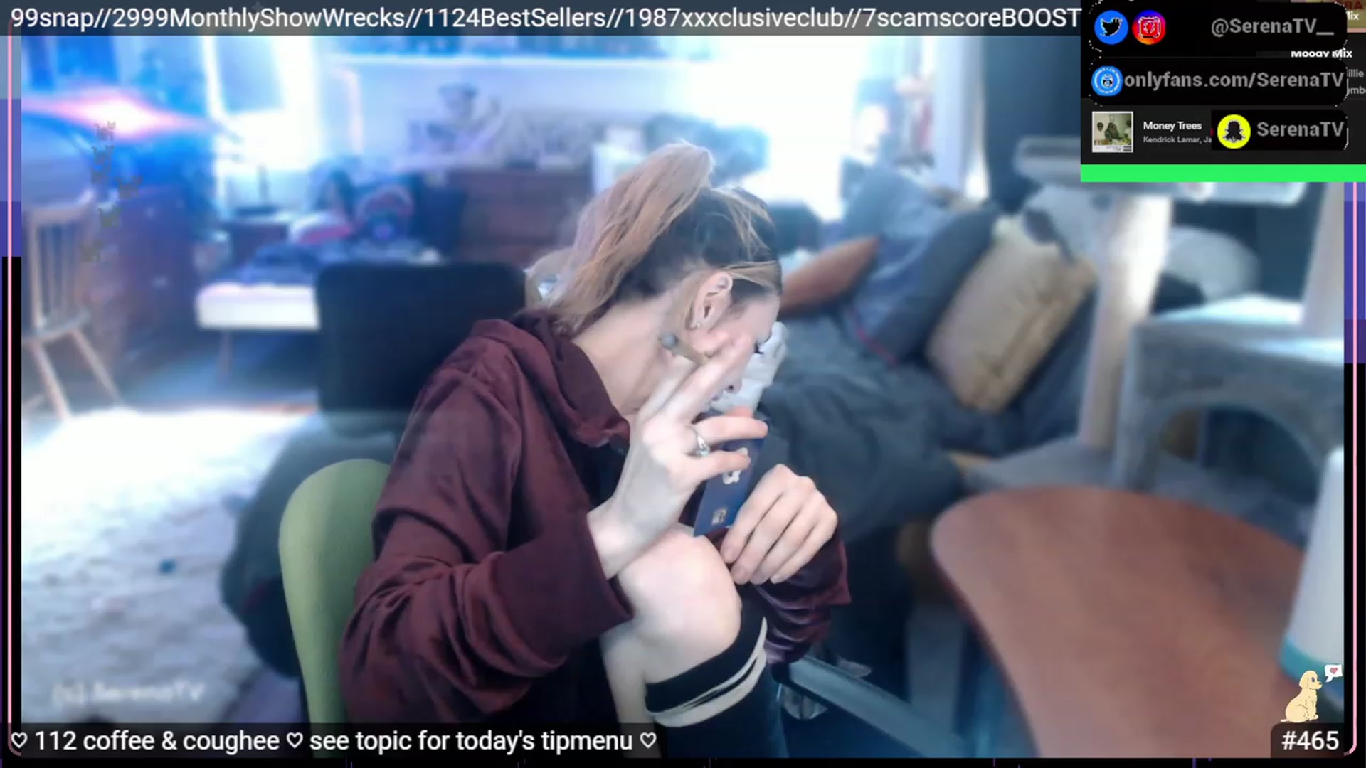 Gallery image thumbnail from serenatv's myfreecams stream on, 02/02/2023, 21:38 image 7 of 20
