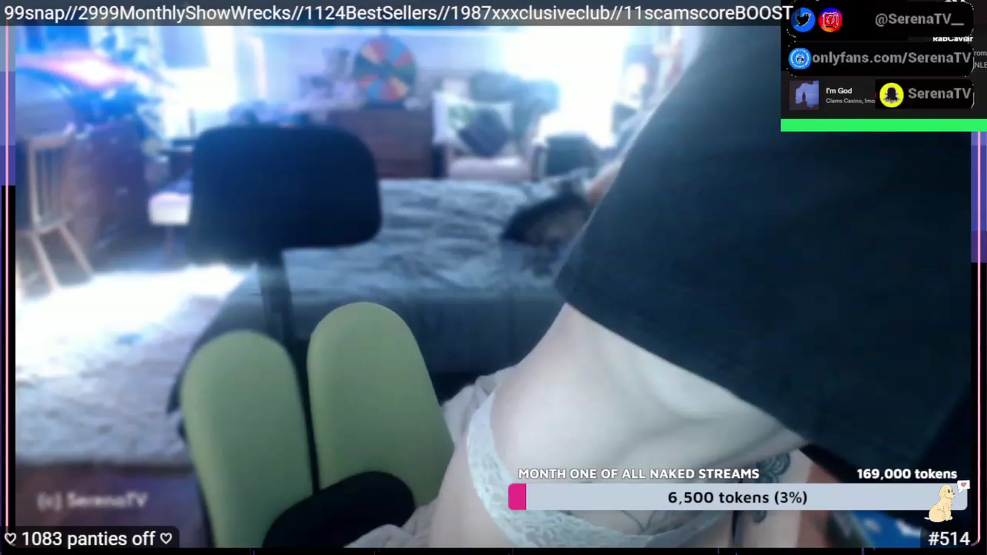 Gallery image thumbnail from serenatv's myfreecams stream on, 02/05/2023, 21:05 image 16 of 20