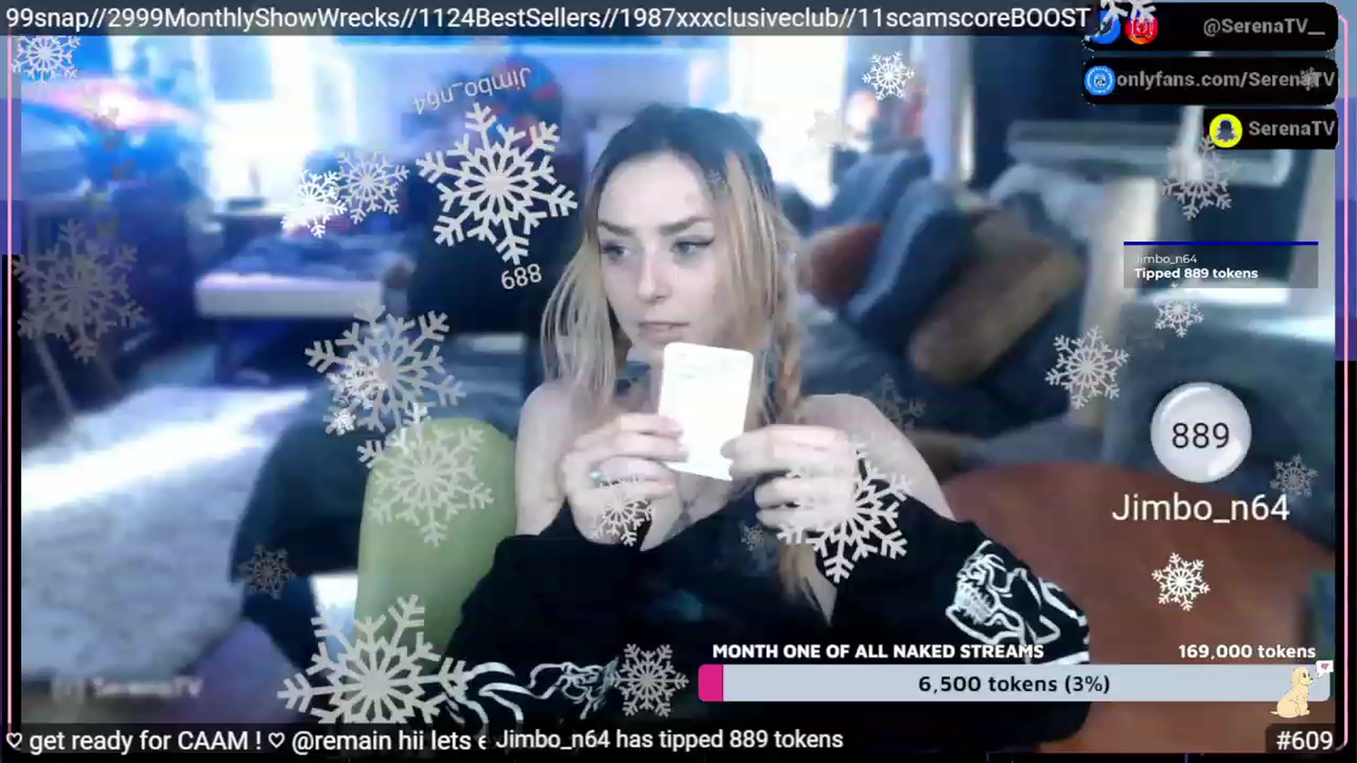 Gallery image thumbnail from serenatv's myfreecams stream on, 02/06/2023, 21:16 image 2 of 20