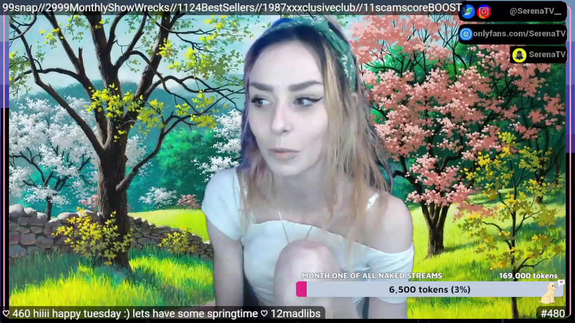Gallery image thumbnail from serenatv's myfreecams stream on, 02/07/2023, 21:56 image 12 of 20