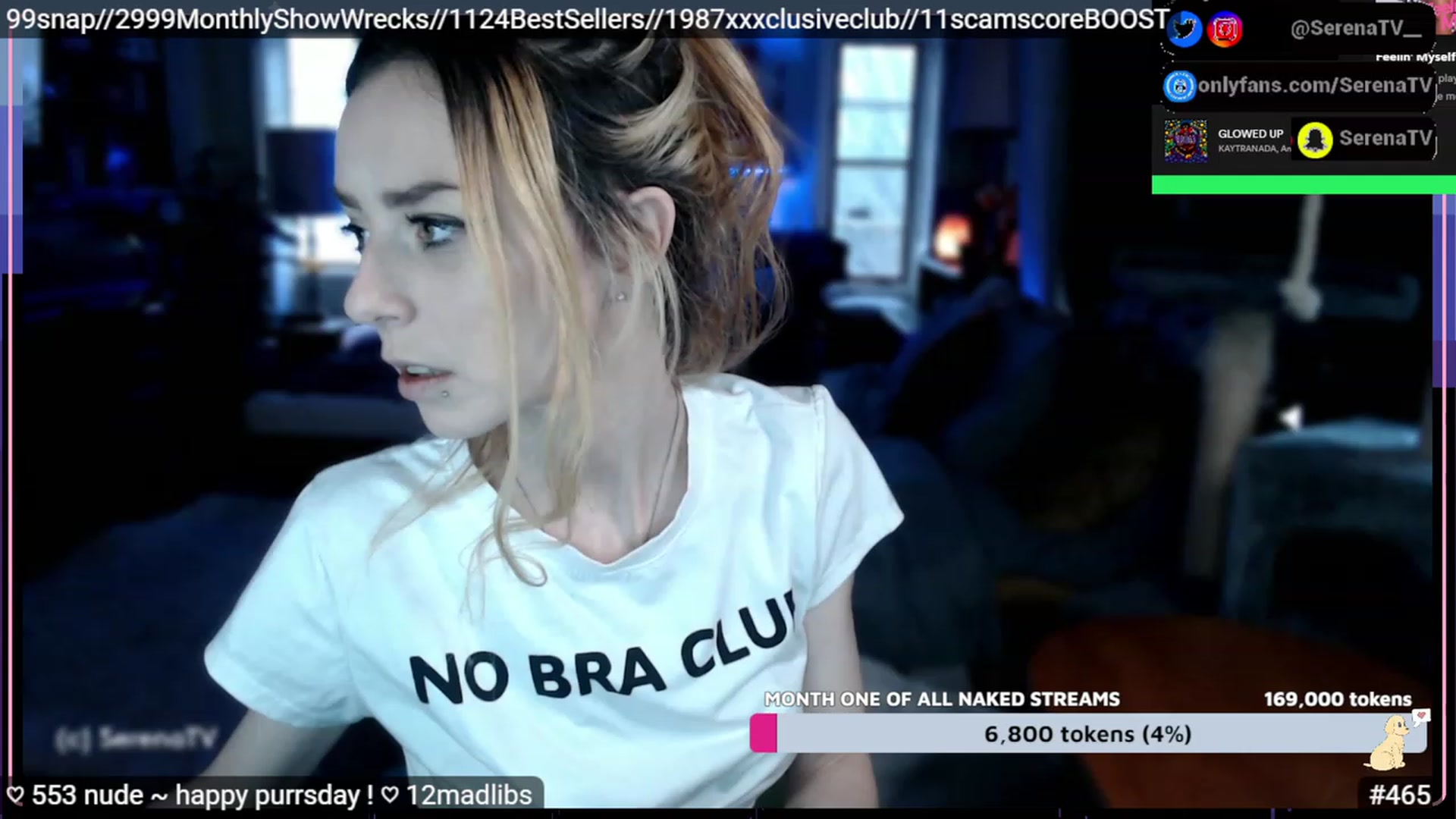 Gallery image thumbnail from serenatv's myfreecams stream on, 02/09/2023, 21:24 image 3 of 20