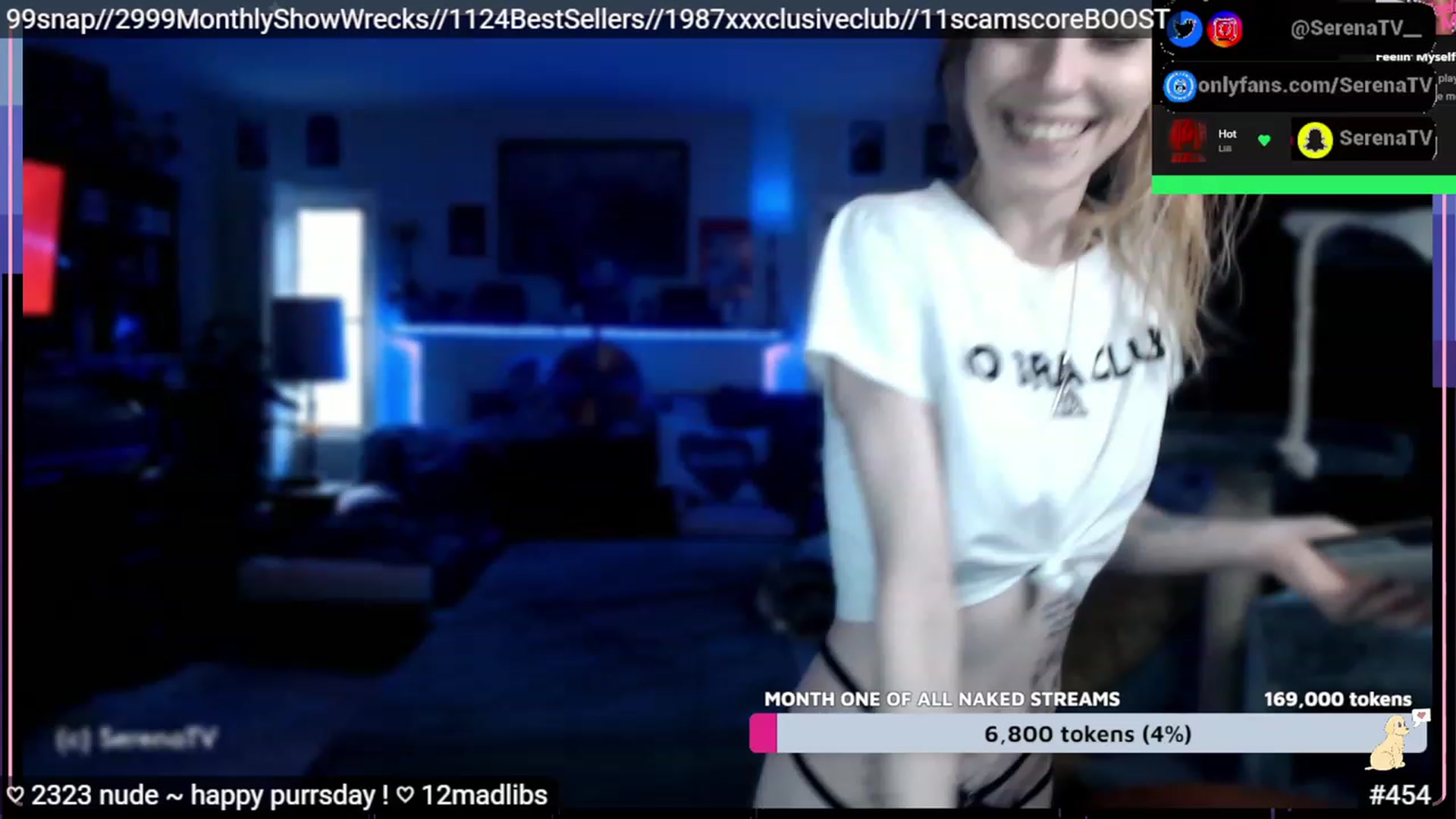 Gallery image thumbnail from serenatv's myfreecams stream on, 02/09/2023, 21:24 image 14 of 20