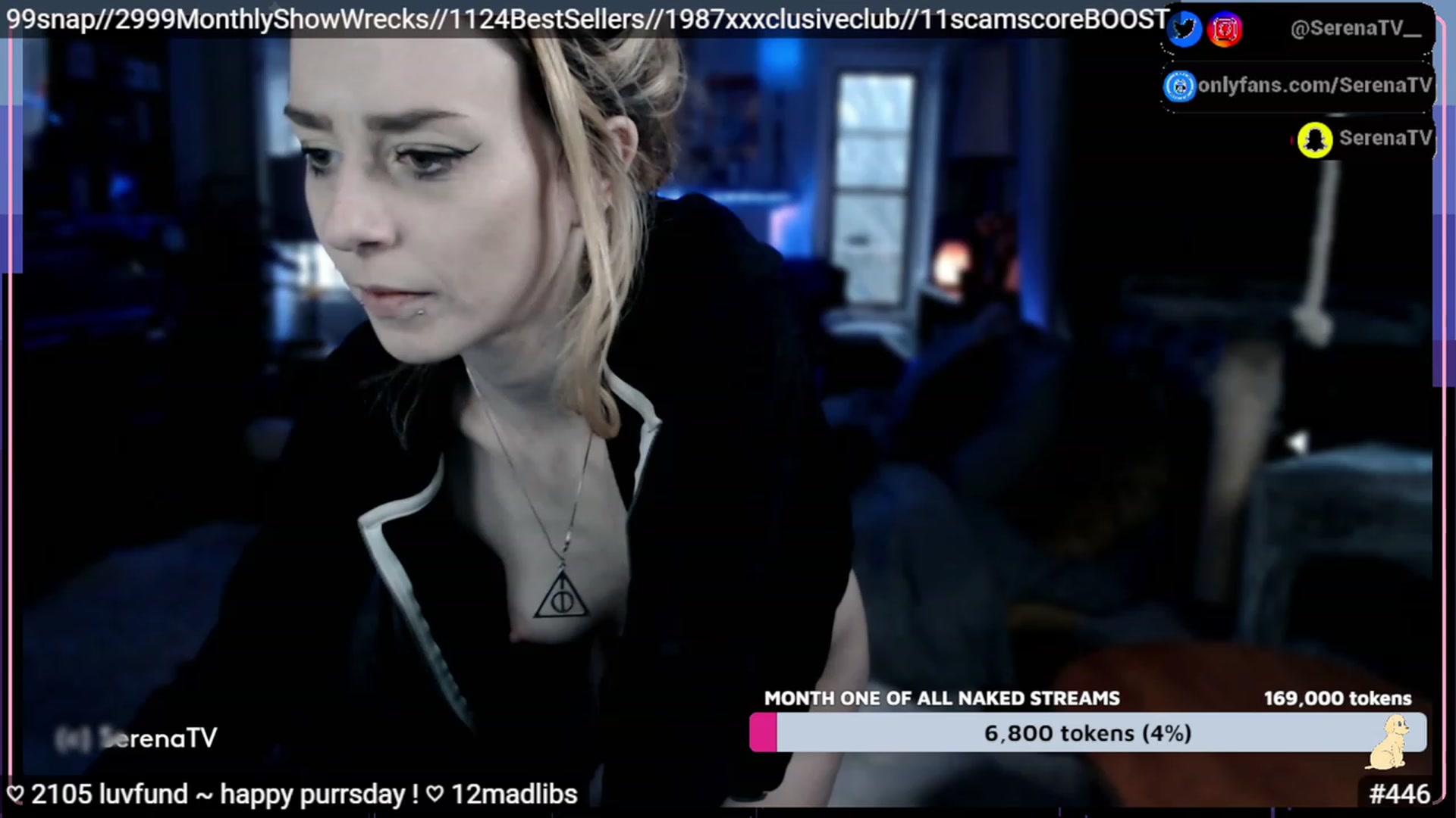 Gallery image thumbnail from serenatv's myfreecams stream on, 02/09/2023, 21:45 image 5 of 20