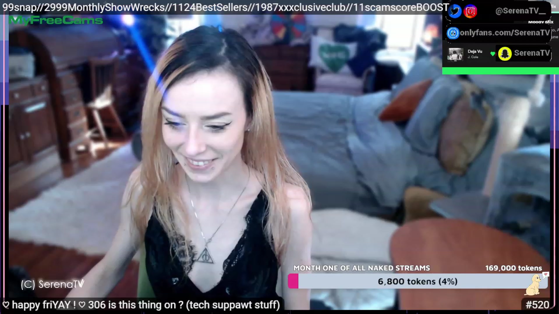 Gallery image thumbnail from serenatv's myfreecams stream on, 02/10/2023, 21:04 image 19 of 20