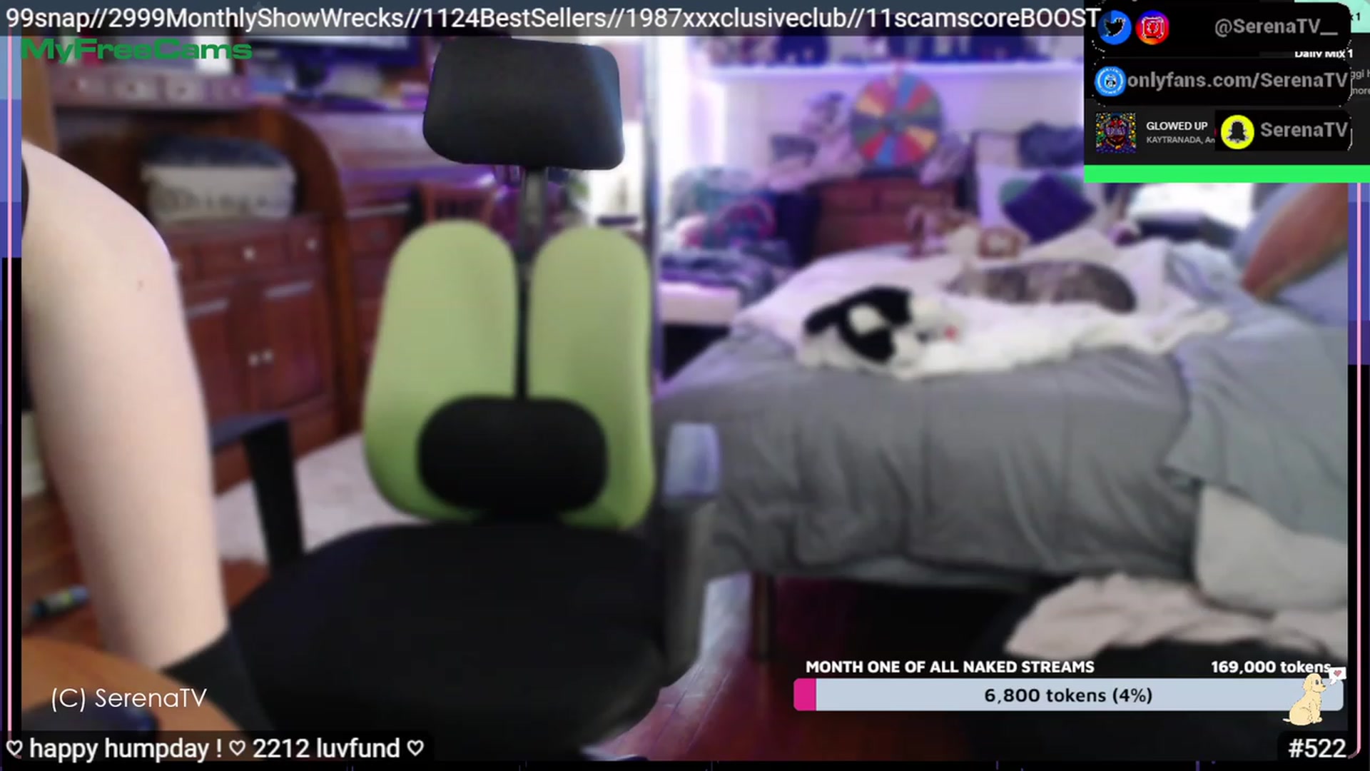 Gallery image thumbnail from serenatv's myfreecams stream on, 02/15/2023, 21:42 image 10 of 20