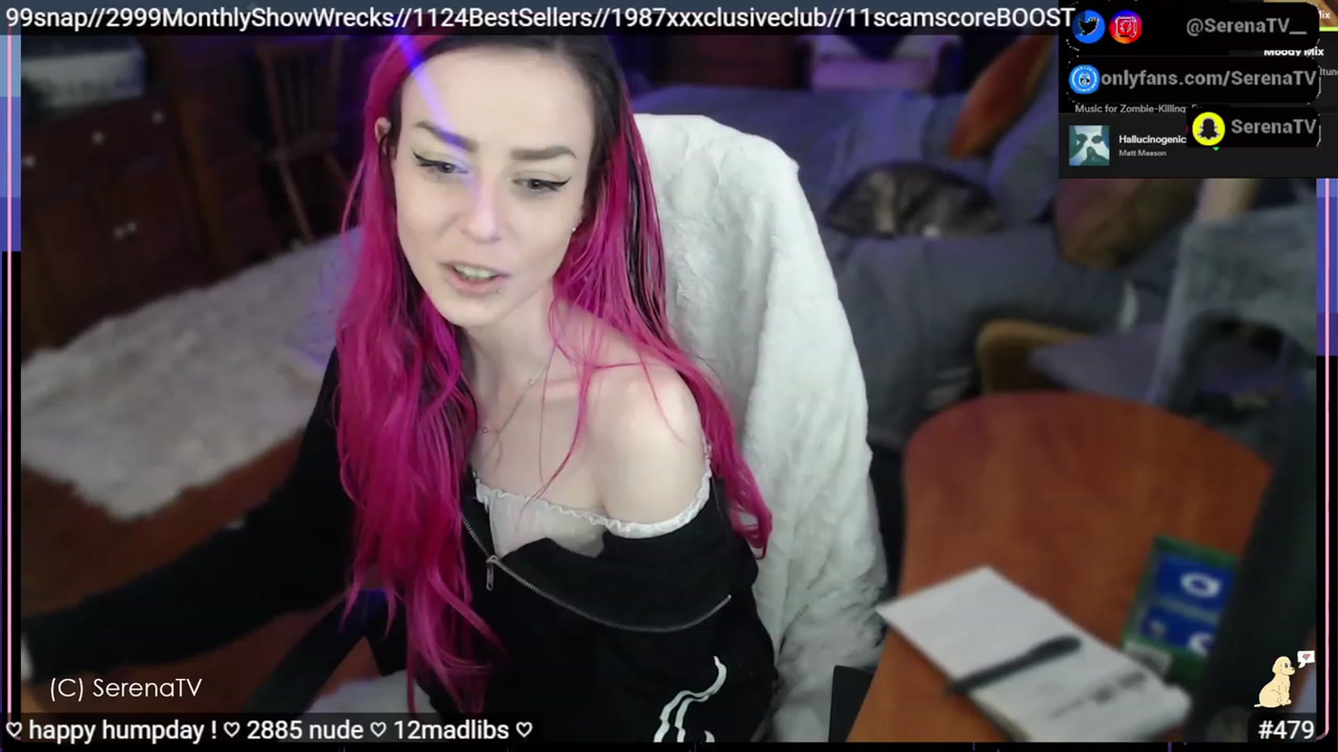 Gallery image thumbnail from serenatv's myfreecams stream on, 02/22/2023, 22:18 image 8 of 20