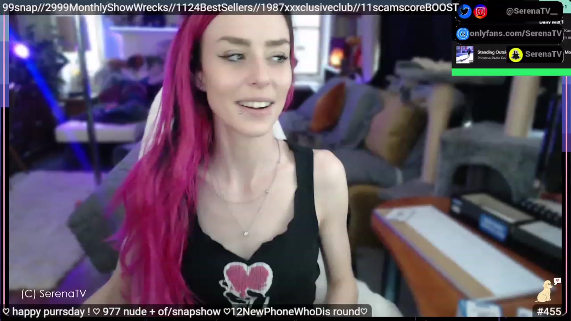 Gallery image thumbnail from serenatv's myfreecams stream on, 02/23/2023, 20:59 image 15 of 20