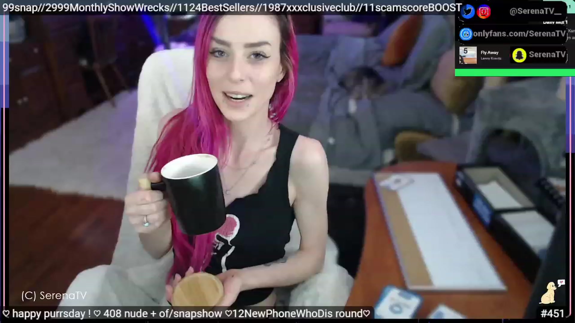 Gallery image thumbnail from serenatv's myfreecams stream on, 02/23/2023, 20:59 image 18 of 20