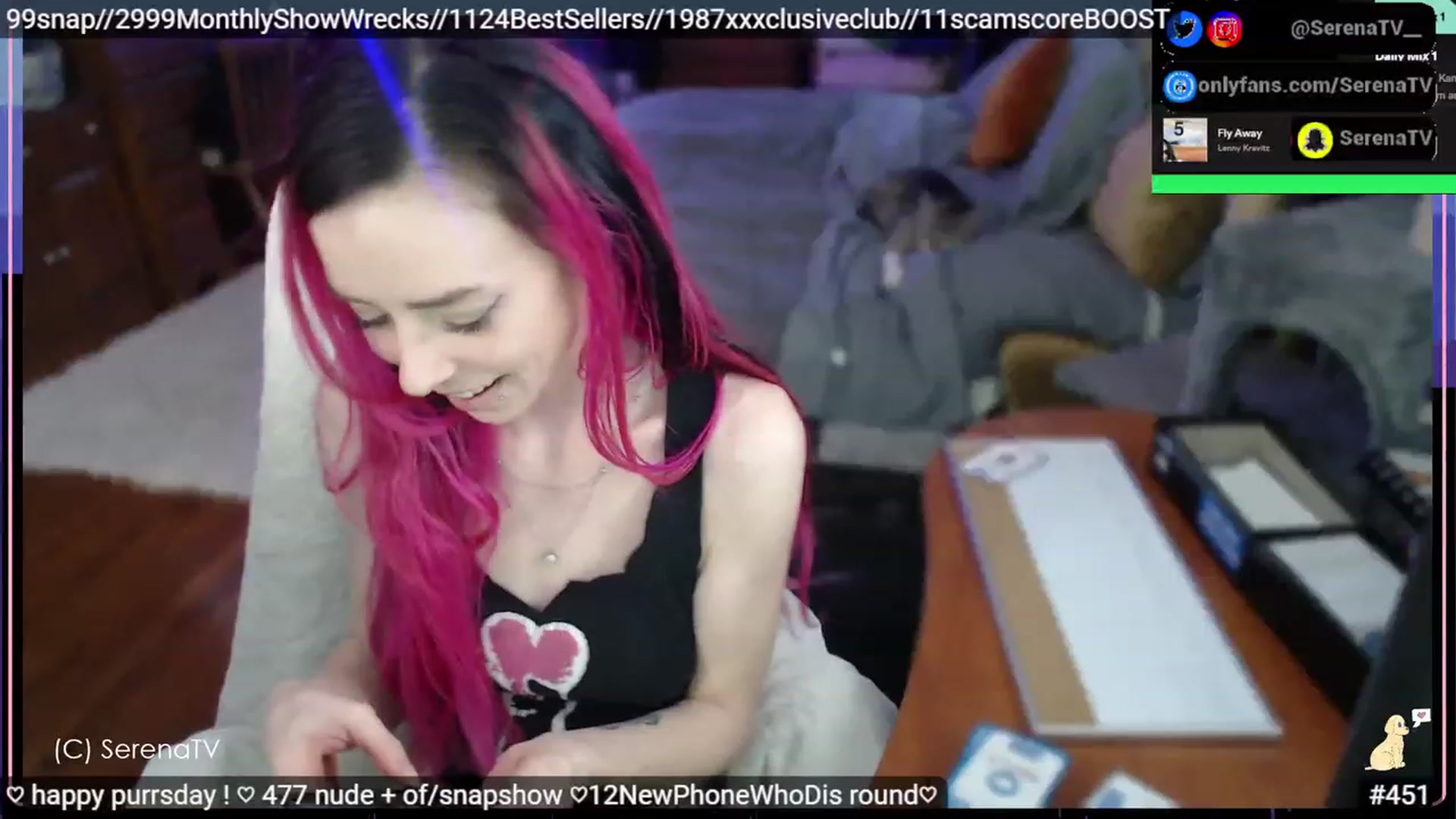 Gallery image thumbnail from serenatv's myfreecams stream on, 02/23/2023, 20:59 image 17 of 20