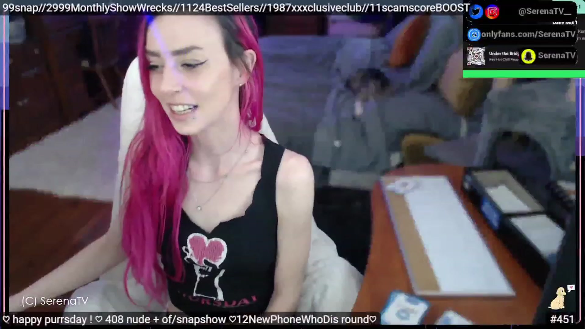 Gallery image thumbnail from serenatv's myfreecams stream on, 02/23/2023, 20:59 image 19 of 20