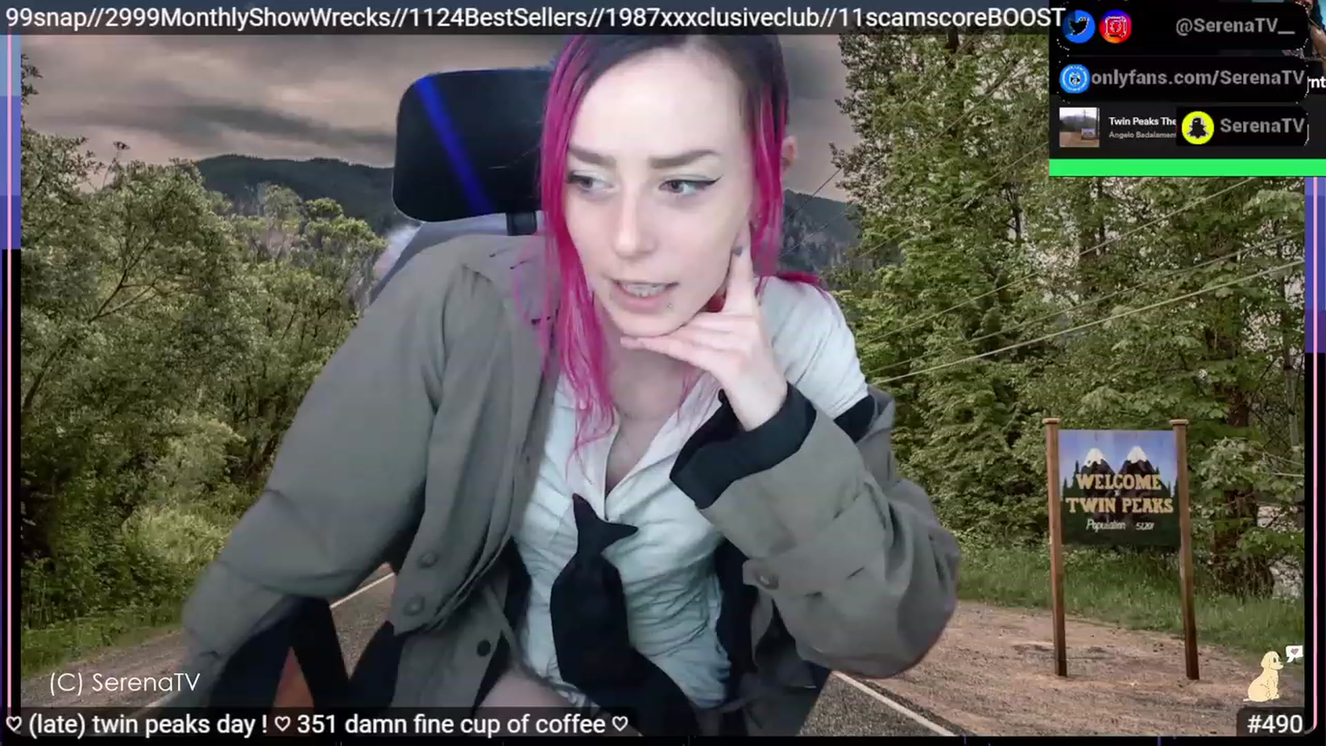 Gallery image thumbnail from serenatv's myfreecams stream on, 02/25/2023, 20:26 image 12 of 20