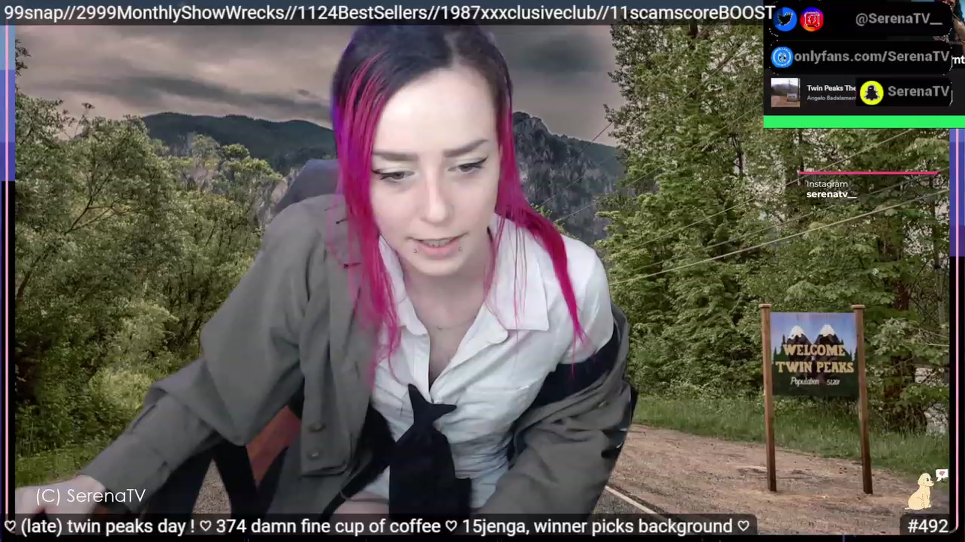Gallery image thumbnail from serenatv's myfreecams stream on, 02/25/2023, 20:26 image 9 of 20