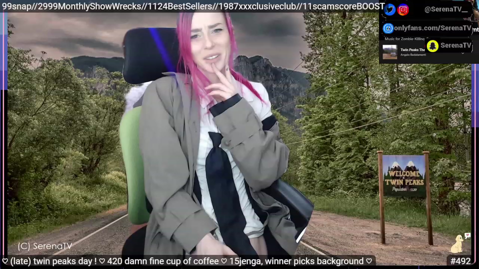 Gallery image thumbnail from serenatv's myfreecams stream on, 02/25/2023, 20:26 image 8 of 20