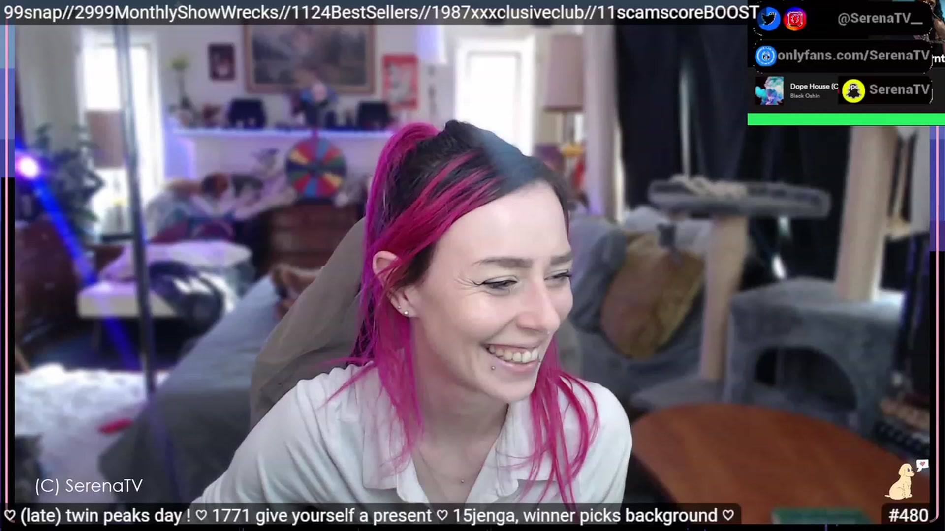 Gallery image thumbnail from serenatv's myfreecams stream on, 02/25/2023, 22:09 image 5 of 20