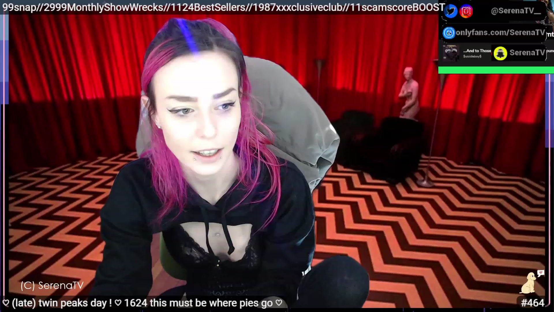 Gallery image thumbnail from serenatv's myfreecams stream on, 02/25/2023, 22:09 image 19 of 20