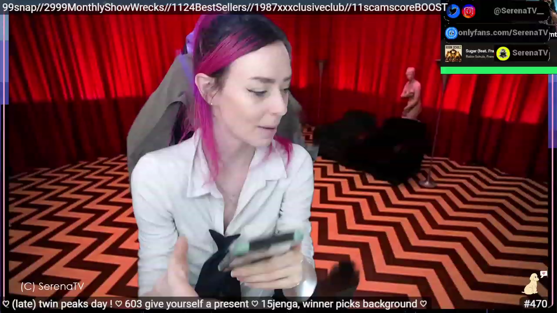 Gallery image thumbnail from serenatv's myfreecams stream on, 02/25/2023, 22:09 image 9 of 20