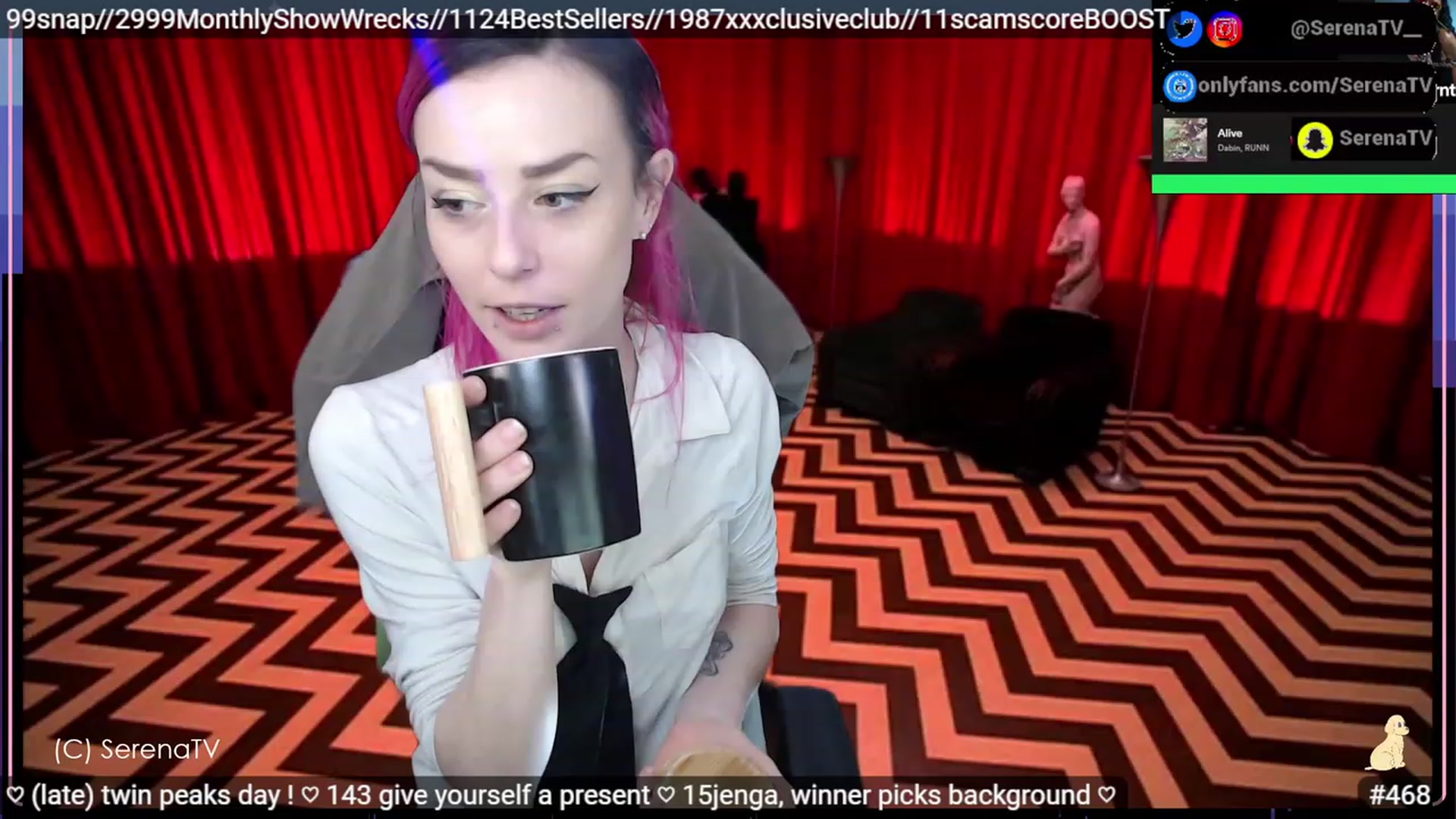 Gallery image thumbnail from serenatv's myfreecams stream on, 02/25/2023, 22:09 image 11 of 20