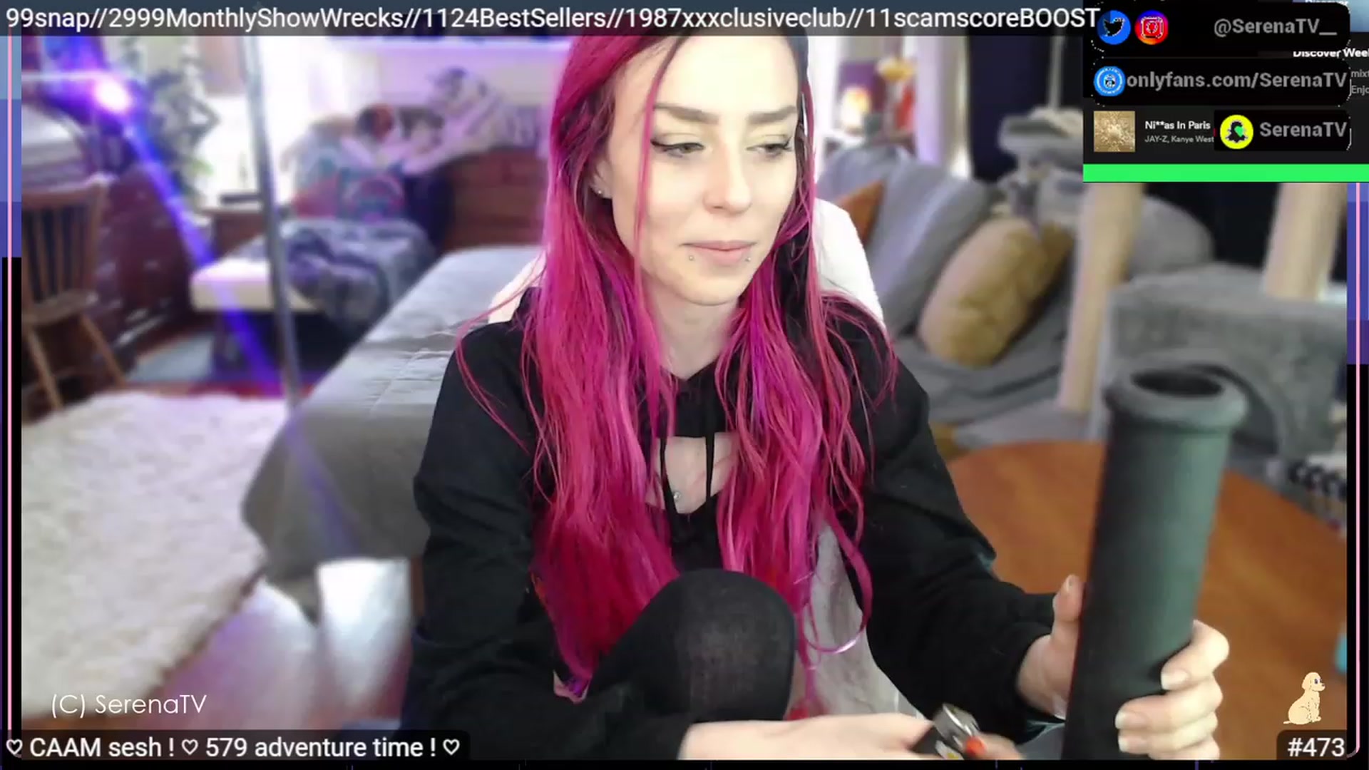 Gallery image thumbnail from serenatv's myfreecams stream on, 02/27/2023, 21:17 image 4 of 20