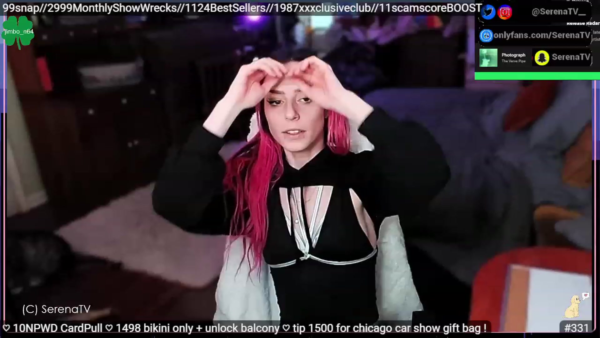 Gallery image thumbnail from serenatv's myfreecams stream on, 03/03/2023, 21:24 image 14 of 20