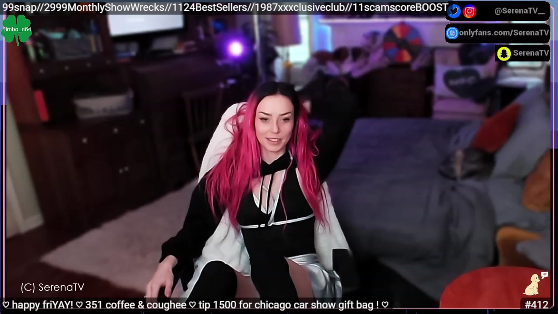 Gallery image thumbnail from serenatv's myfreecams stream on, 03/03/2023, 21:24 image 4 of 20