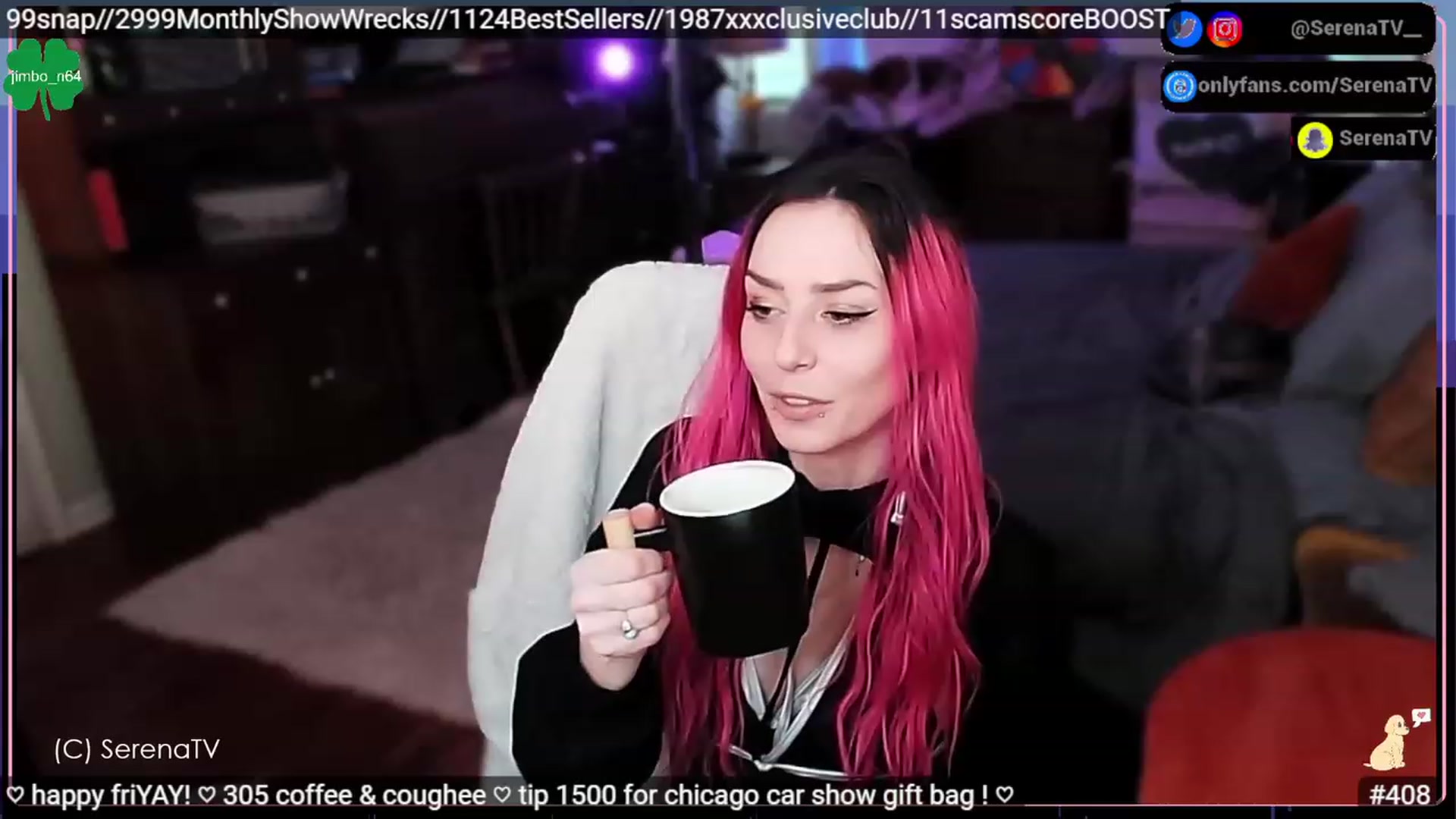 Gallery image thumbnail from serenatv's myfreecams stream on, 03/03/2023, 21:24 image 6 of 20