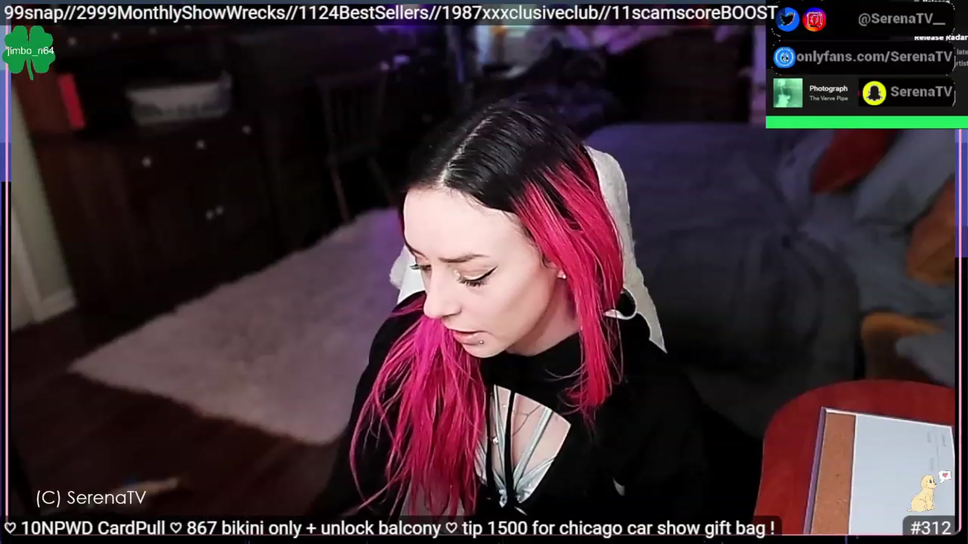 Gallery image thumbnail from serenatv's myfreecams stream on, 03/03/2023, 21:24 image 15 of 20