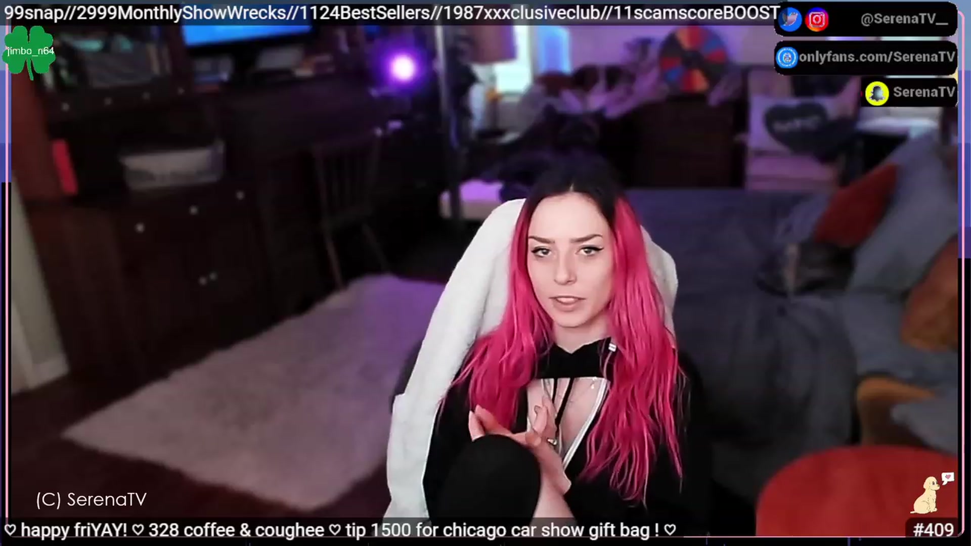 Gallery image thumbnail from serenatv's myfreecams stream on, 03/03/2023, 21:24 image 5 of 20