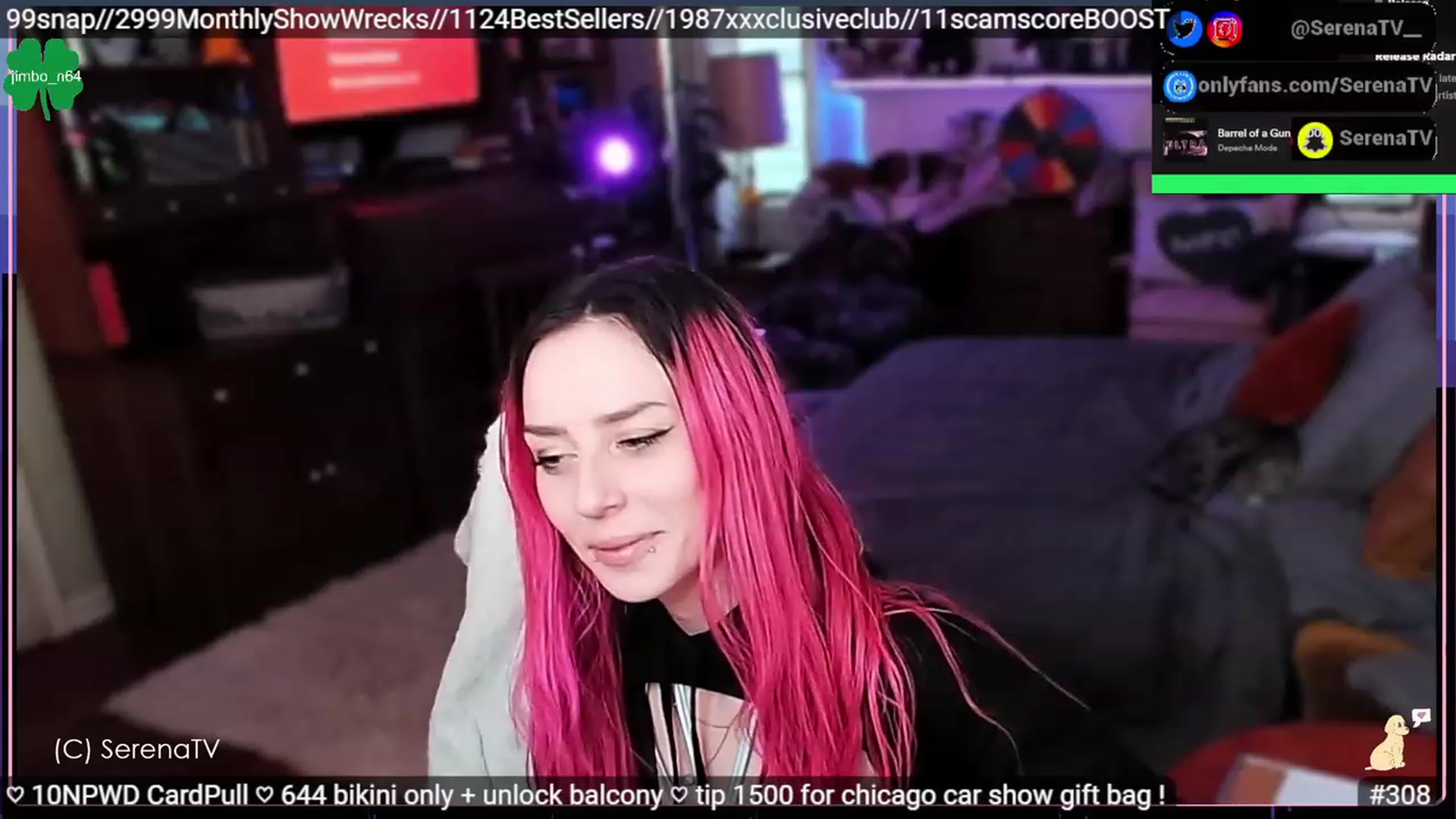 Gallery image thumbnail from serenatv's myfreecams stream on, 03/03/2023, 21:24 image 19 of 20