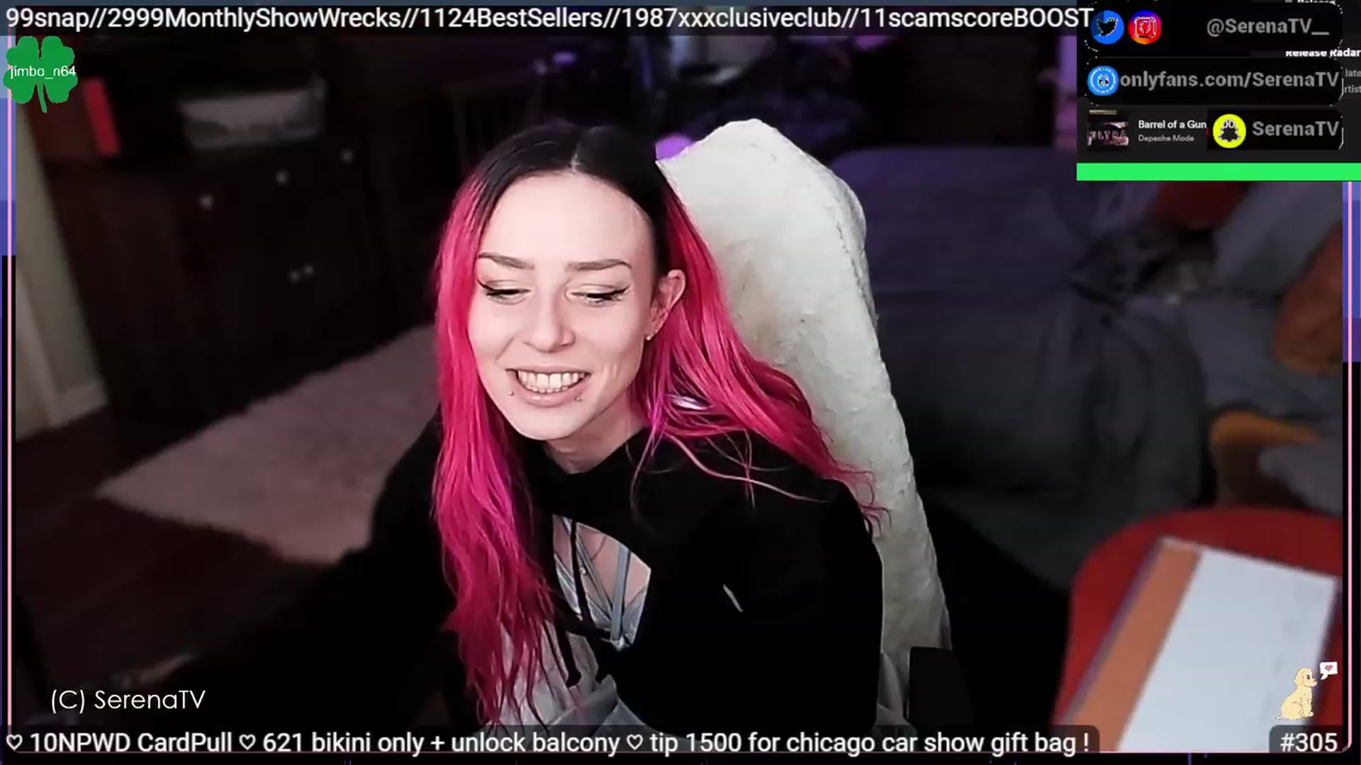 Gallery image thumbnail from serenatv's myfreecams stream on, 03/03/2023, 21:24 image 20 of 20