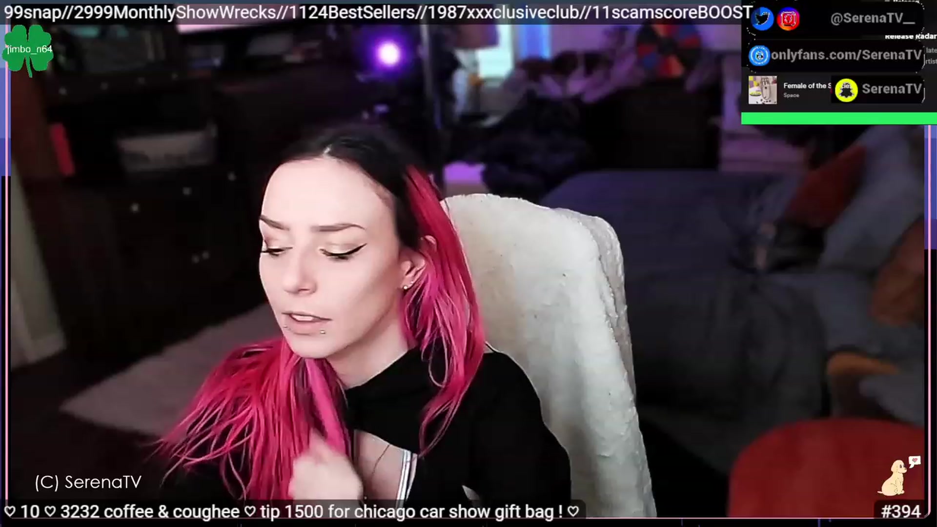 Gallery image thumbnail from serenatv's myfreecams stream on, 03/03/2023, 21:24 image 10 of 20