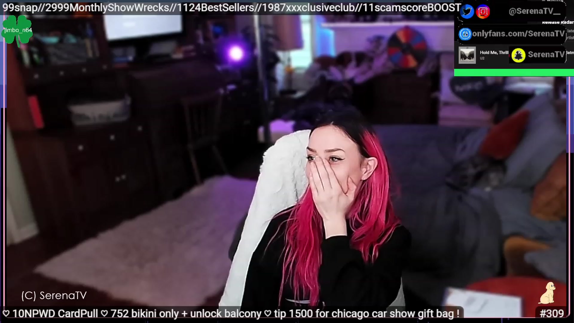 Gallery image thumbnail from serenatv's myfreecams stream on, 03/03/2023, 21:24 image 18 of 20