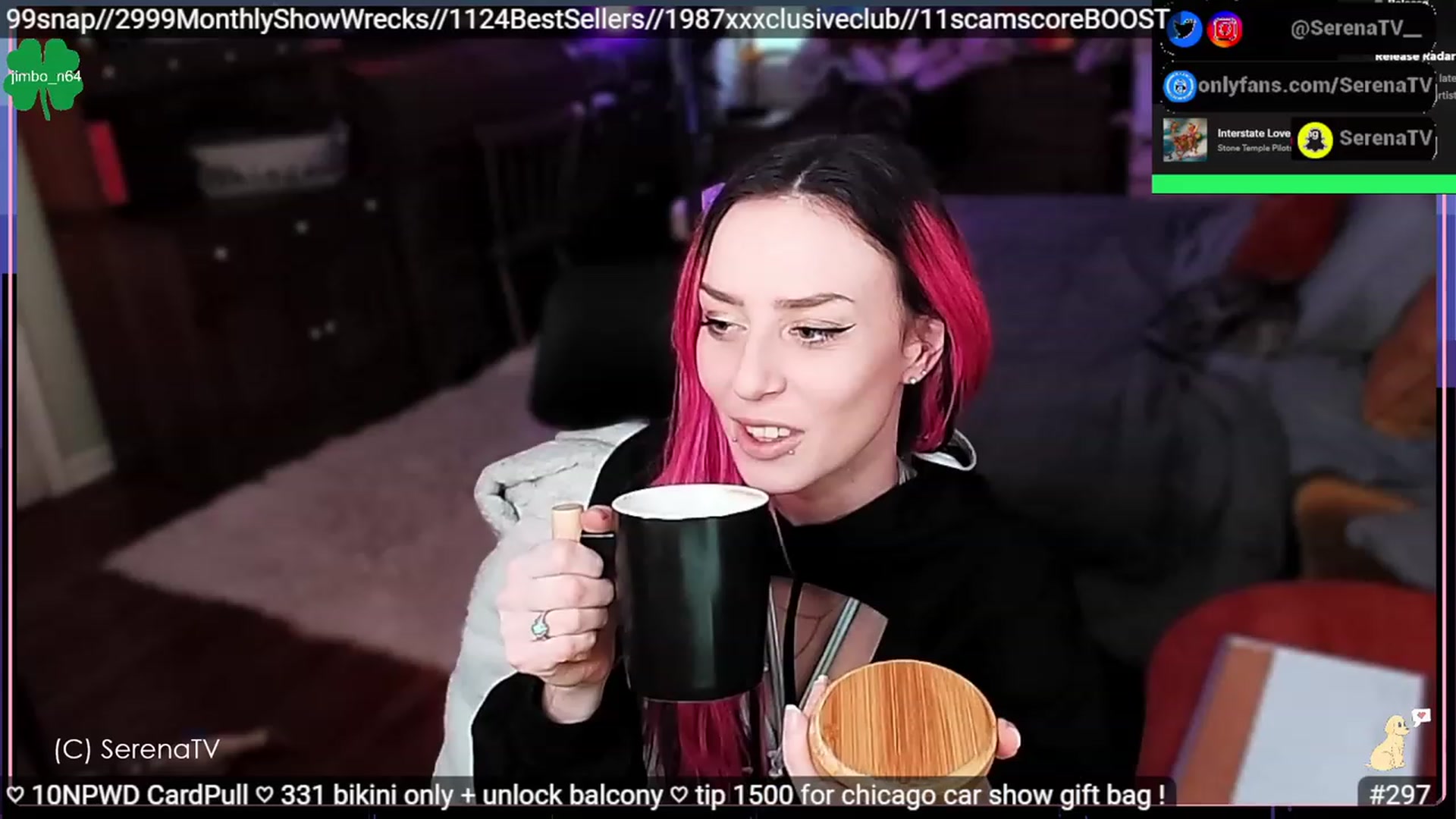 Gallery image thumbnail from serenatv's myfreecams stream on, 03/03/2023, 22:02 image 1 of 20