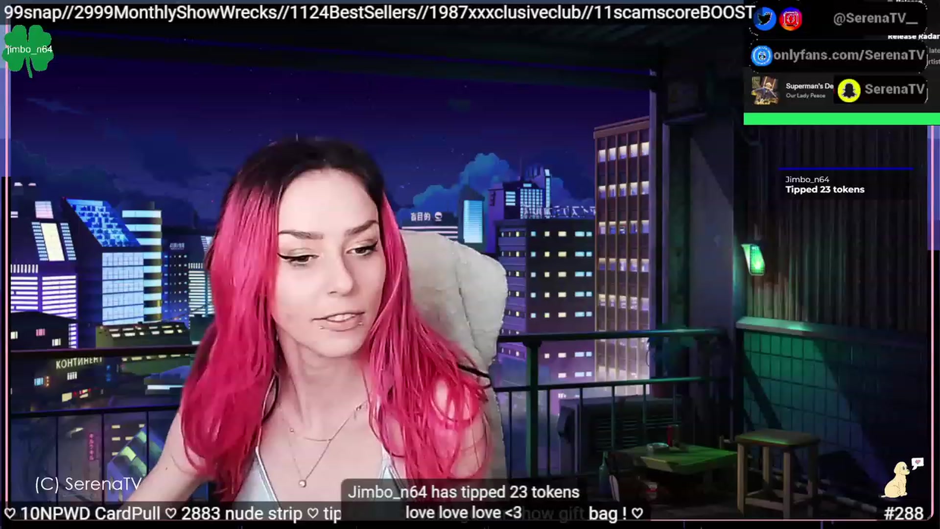 Gallery image thumbnail from serenatv's myfreecams stream on, 03/03/2023, 22:02 image 8 of 20